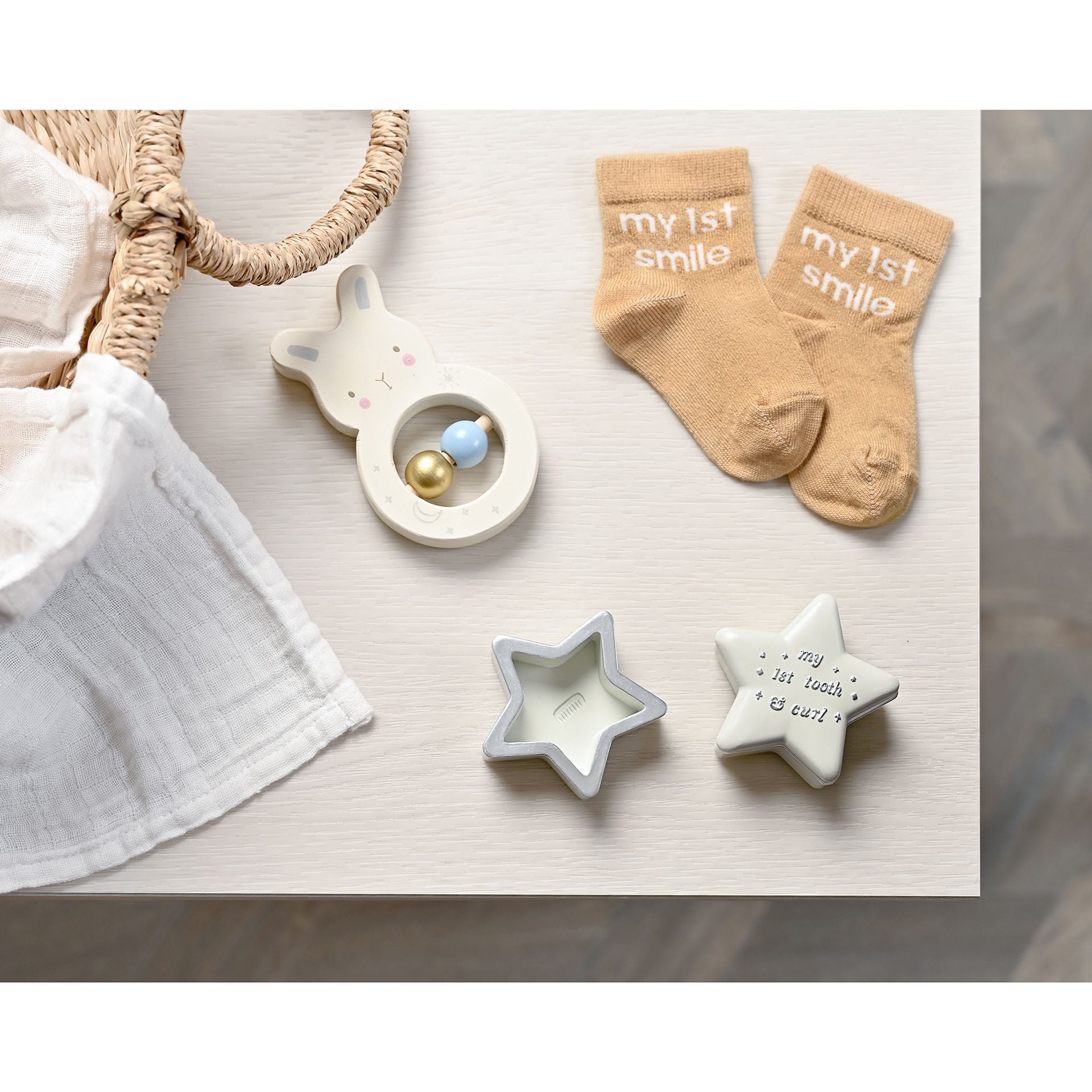 Bambino 'My 1st Tooth & Curl' Keepsake Box