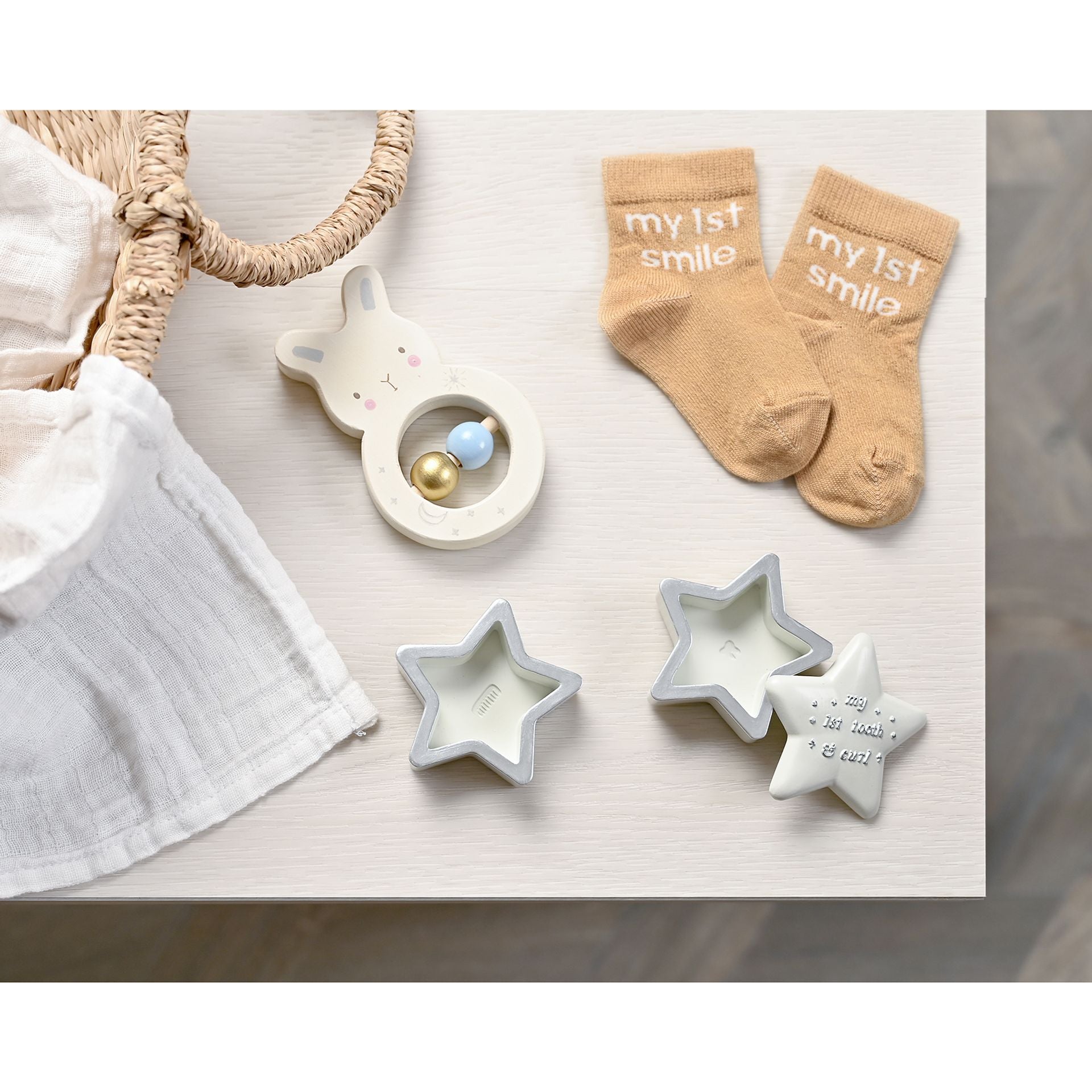 Bambino 'My 1st Tooth & Curl' Keepsake Box