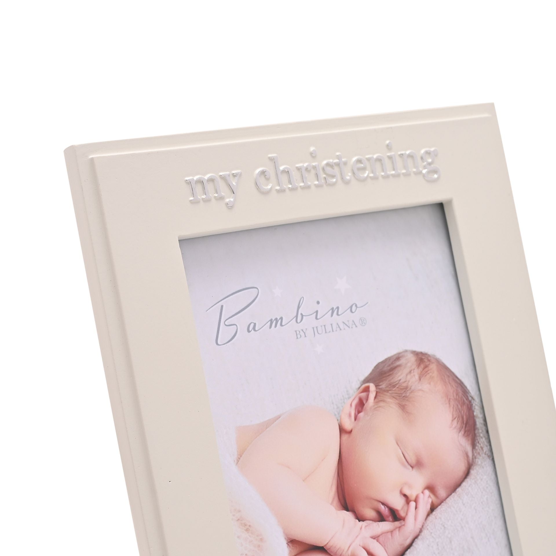 Bambino Resin Photo Frame - My Christening 4" x 6"