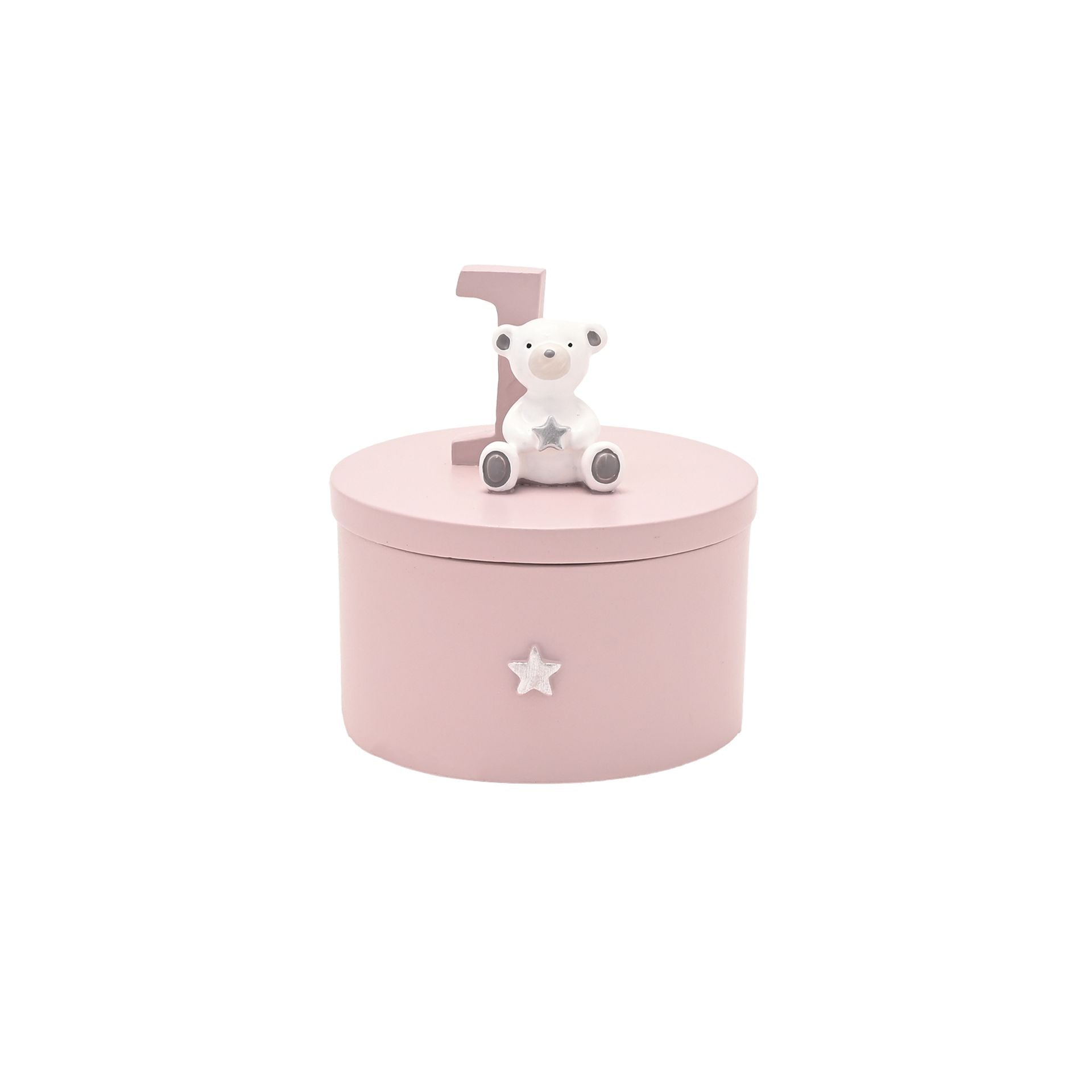 Bambino My 1st Birthday Trinket Box - Beige