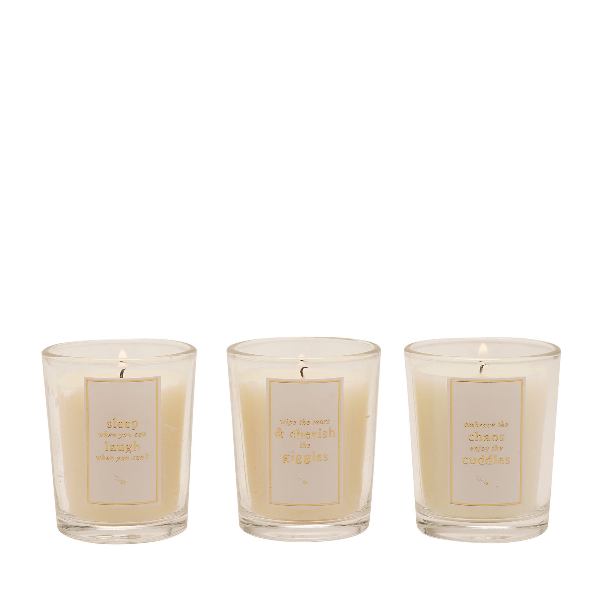 Bambino Mini Candle Set - Mummy & Daddy To Be