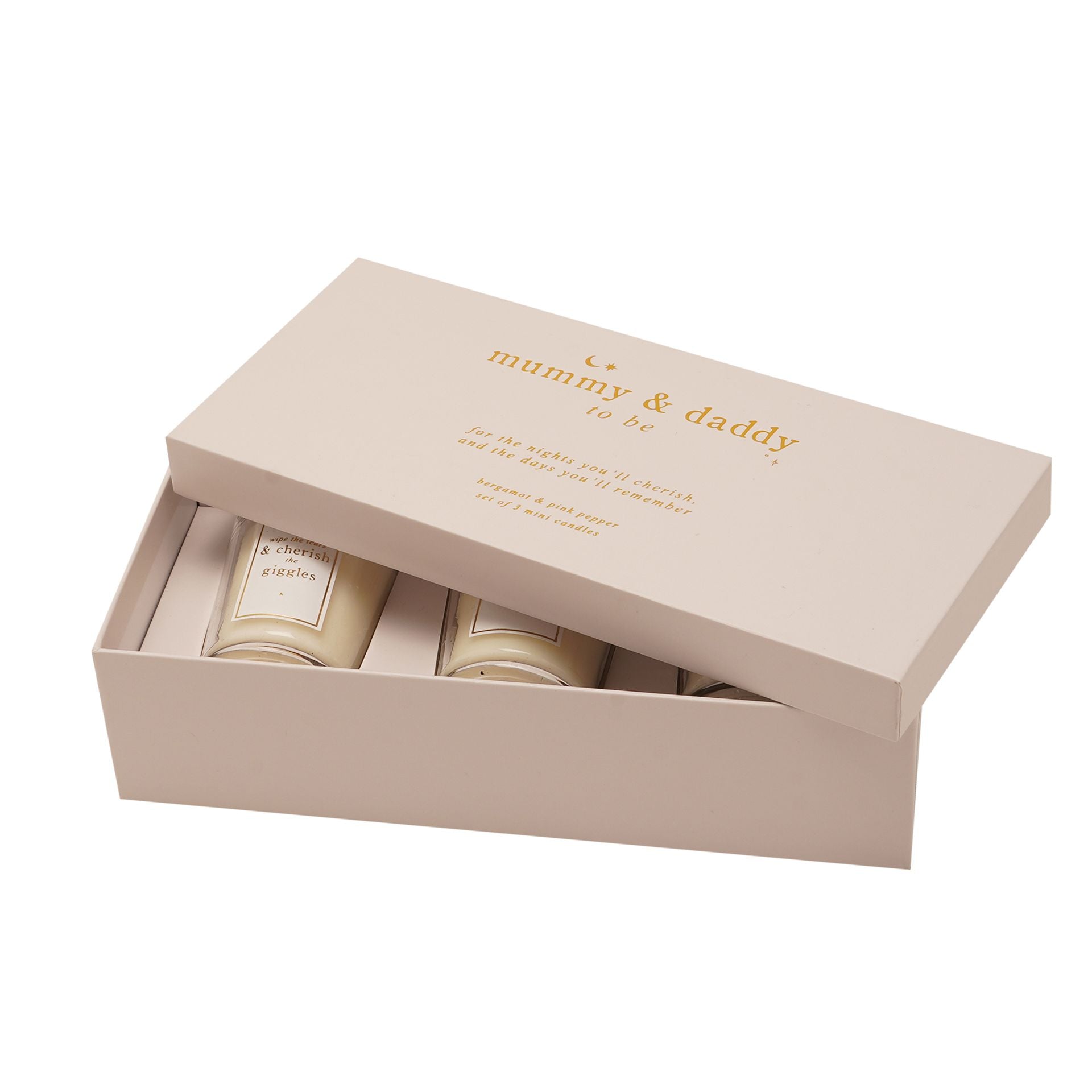 Bambino Mini Candle Set - Mummy & Daddy To Be