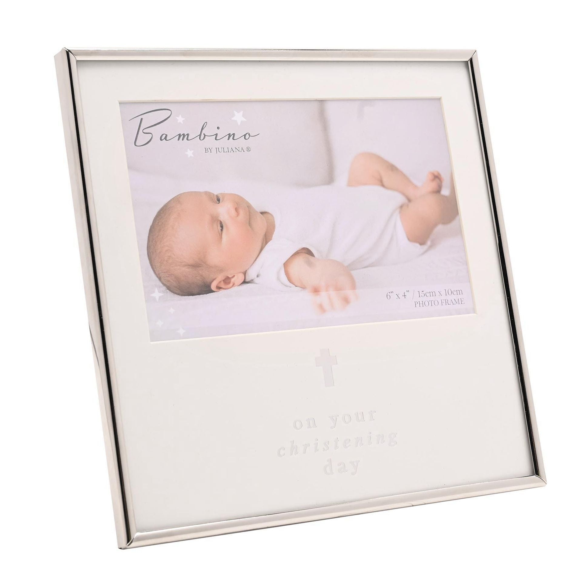 Bambino Silver Frame 6" x 4" - Christening