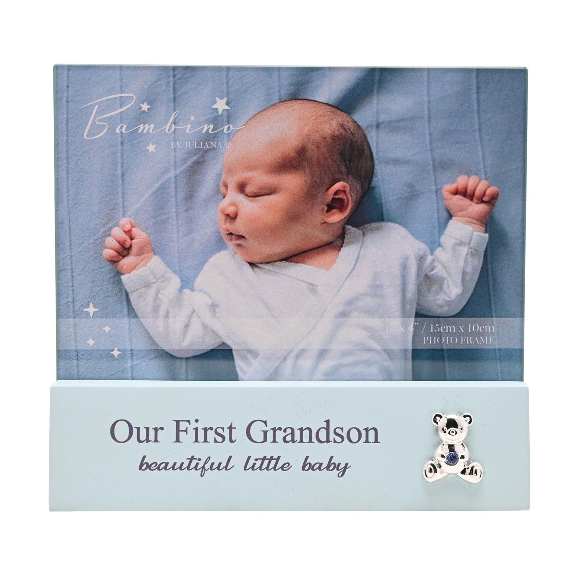 Bambino Block Frame 6" x 4" - 1st Grandson