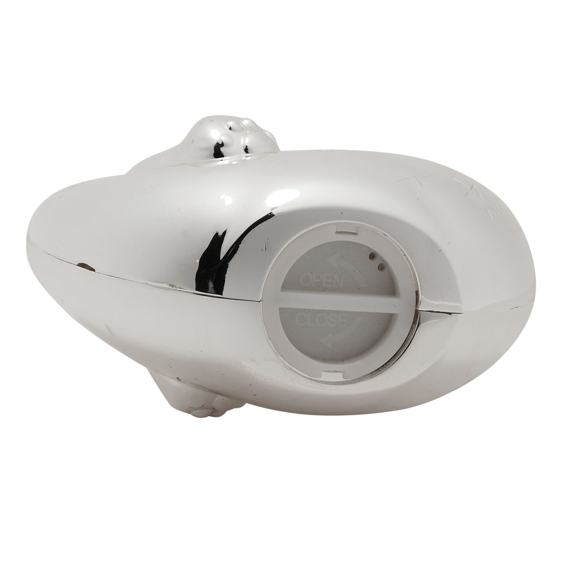 Bambino Silver Plated Money Box - Bear & Moon