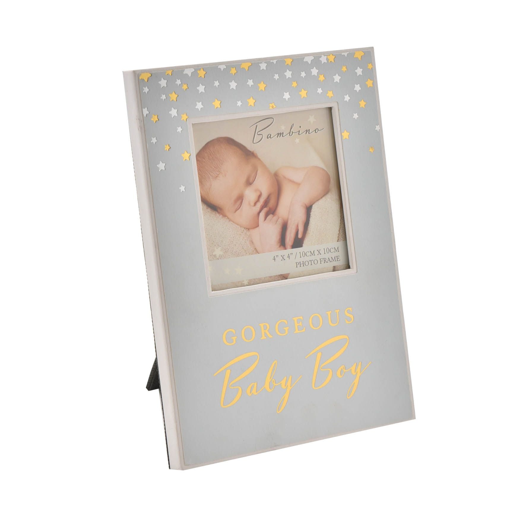 Bambino Photo Frame 4" x 4" Baby Boy