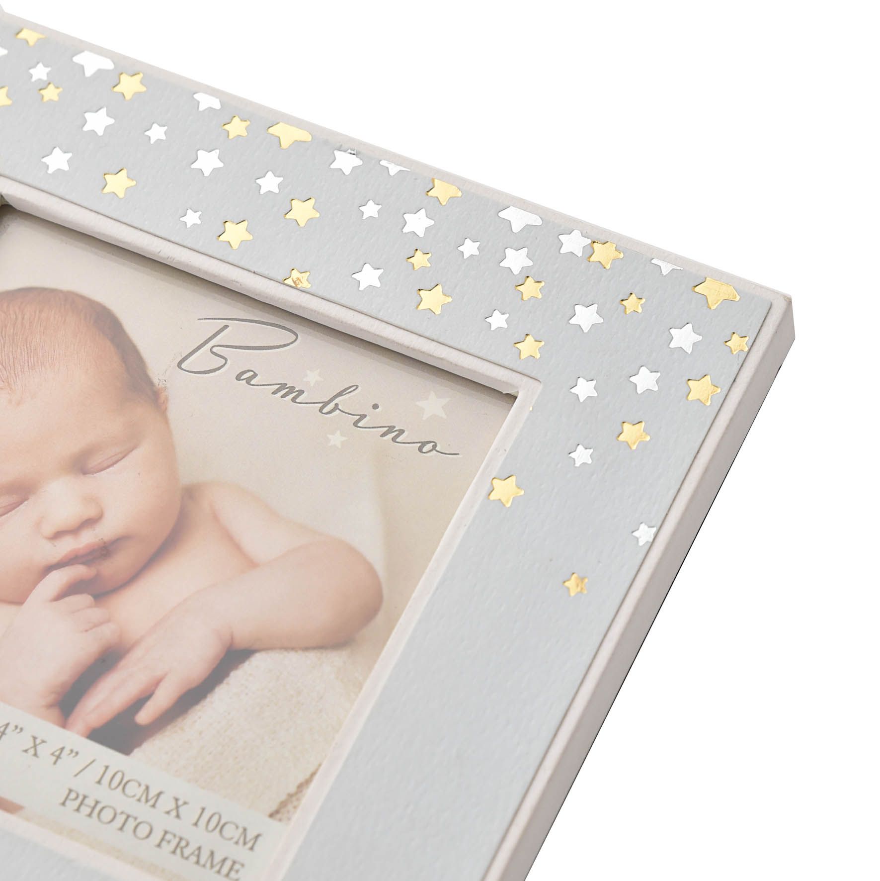 Bambino Photo Frame 4" x 4" Baby Boy