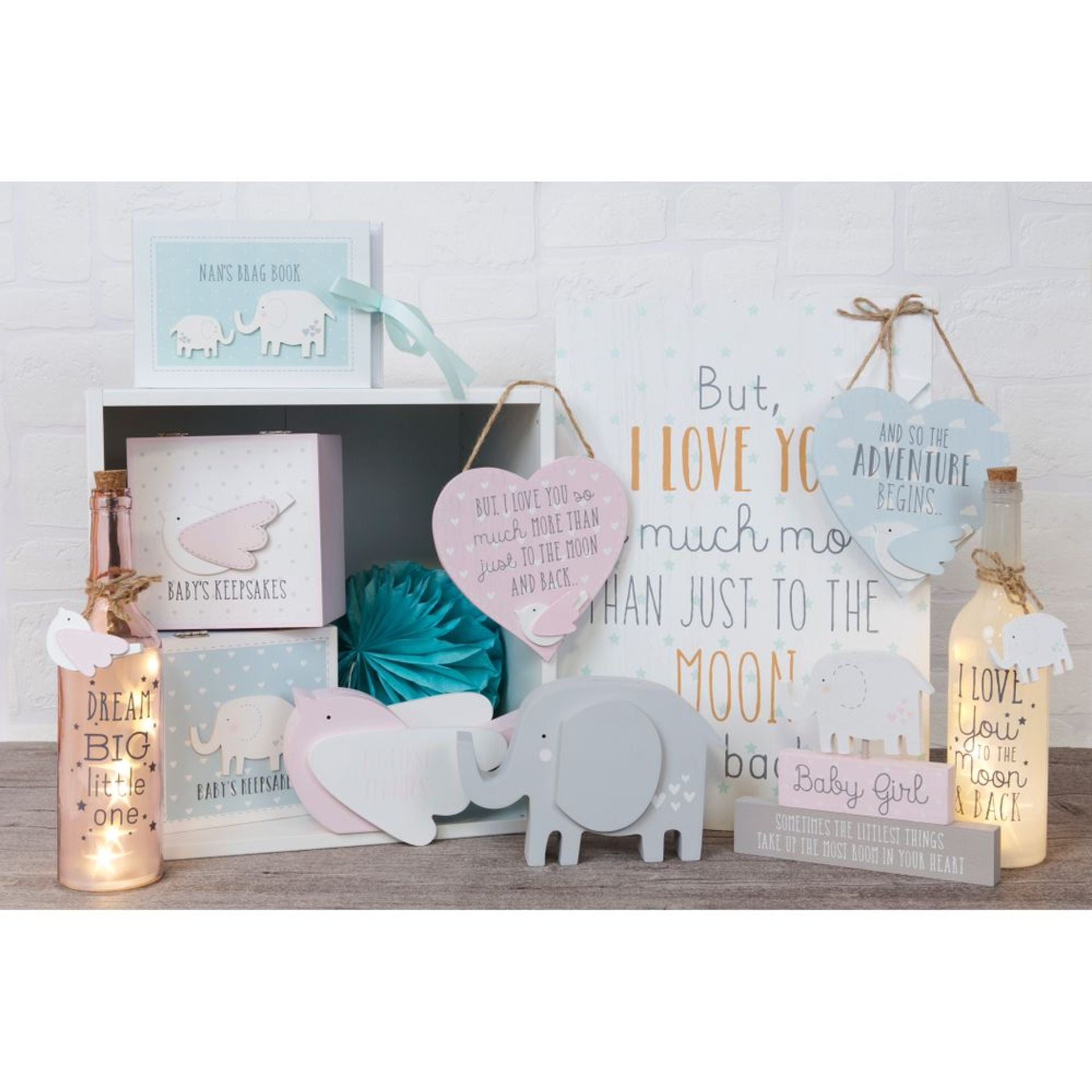 'Petit Cheri' Money Box - Elephant *(36/48)*