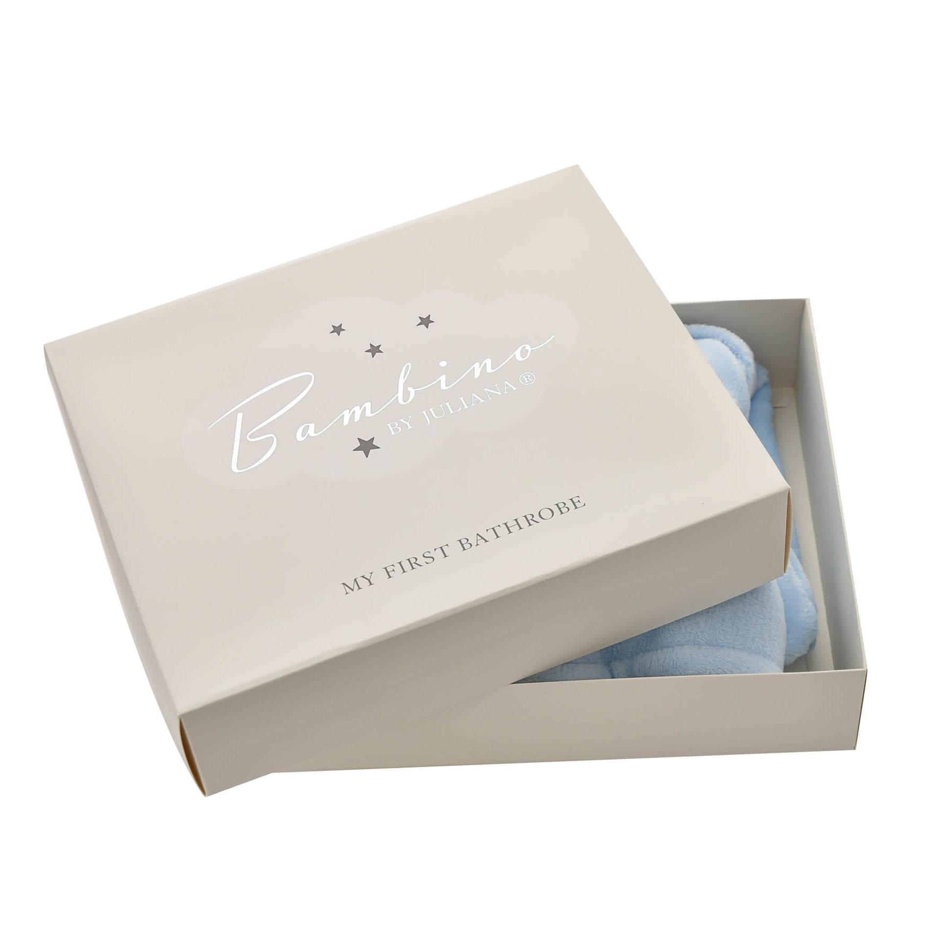 Bambino Babys First Dressing Gown - Blue 3-6 Months