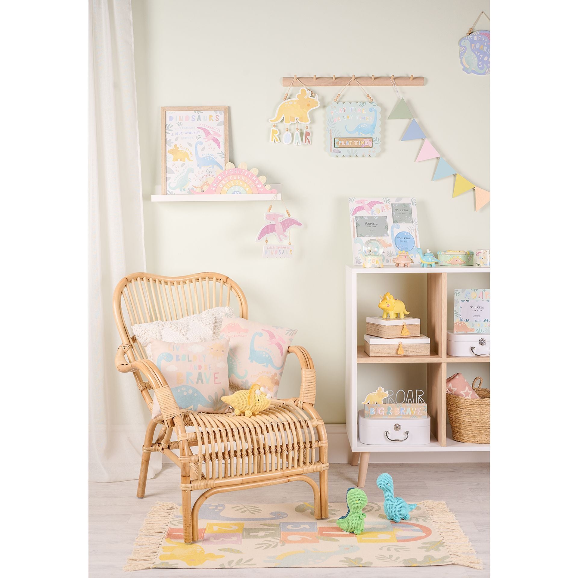 Petit Cheri Dinosaur Keepsake Box - Dinosaur Names