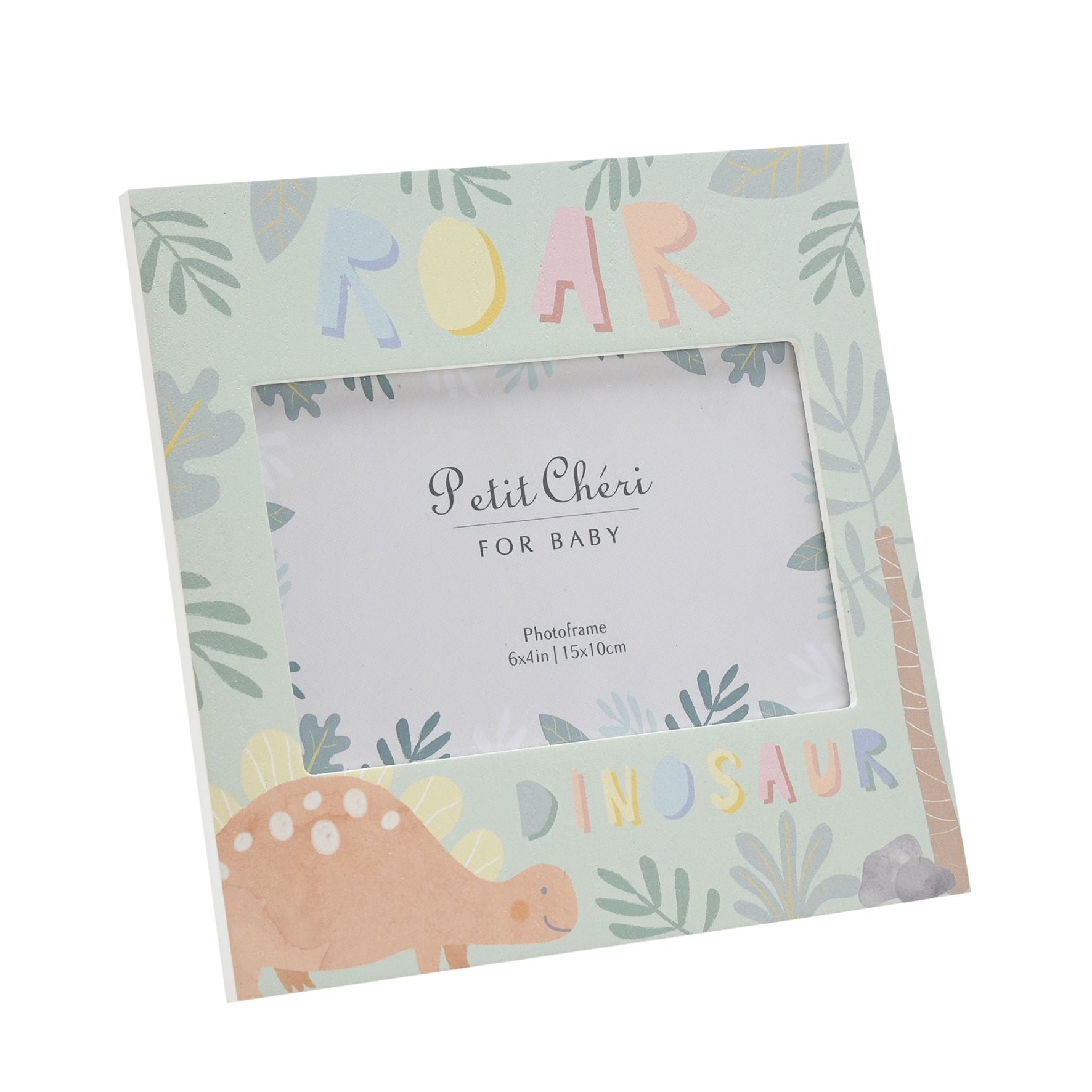 Petit Cheri Dinosaur Frame 6" x 4" - "Roar"