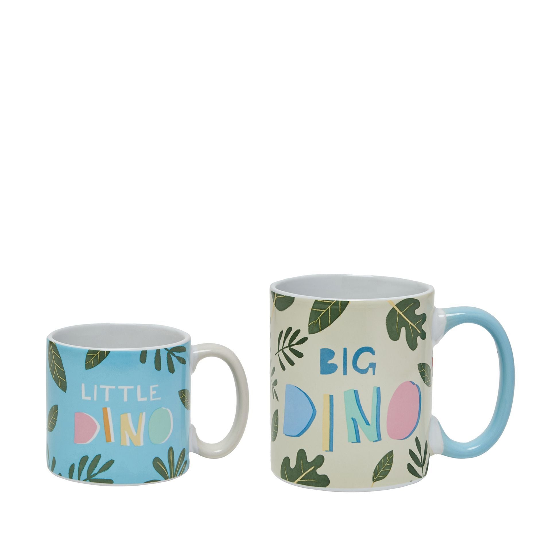 Petit Cheri Dinosaur Mug Set "Big Dino" & "Little Dino"