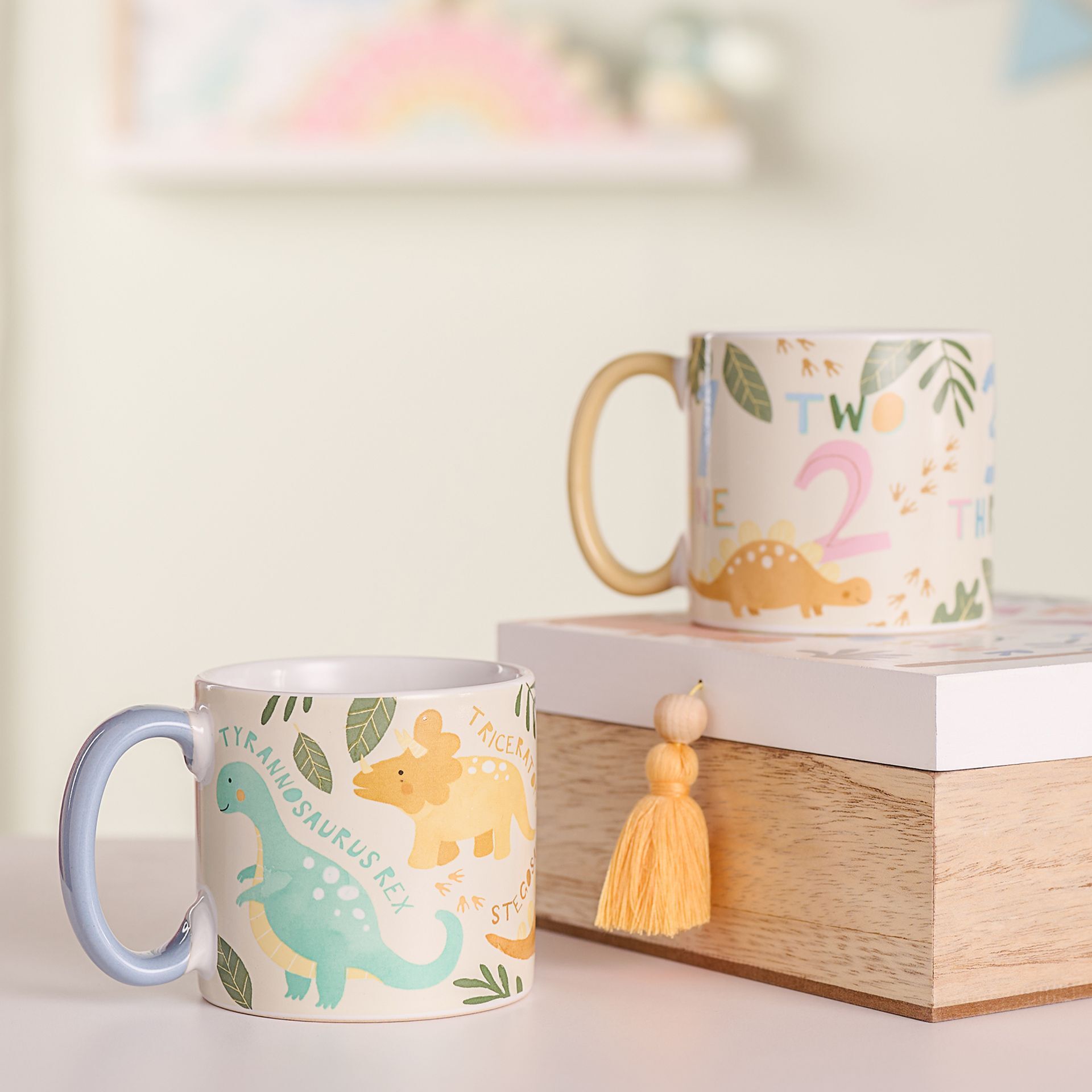 Petit Cheri Dinosaur Mug - Names