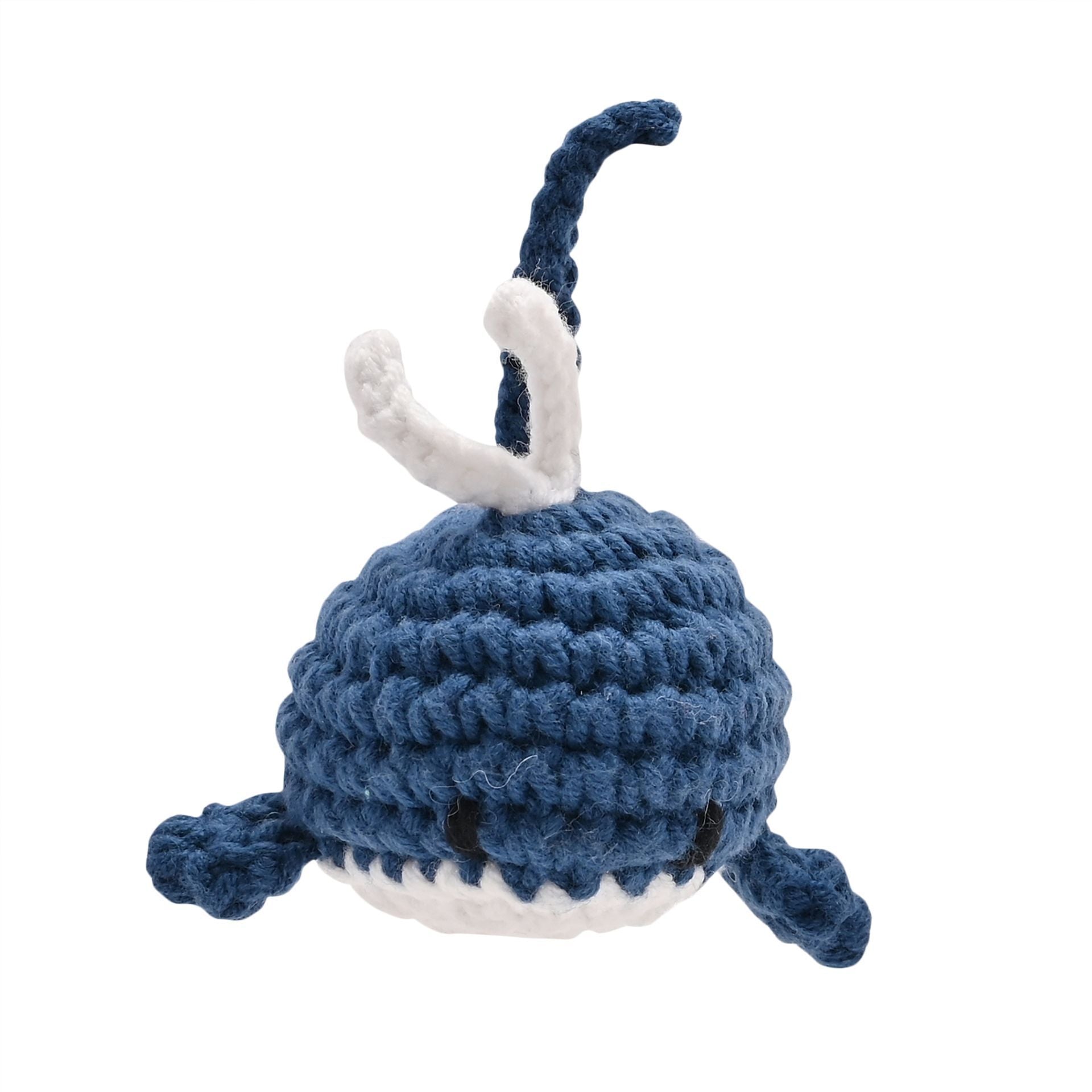 Petit Cheri Crochet Toy - Blue Whale