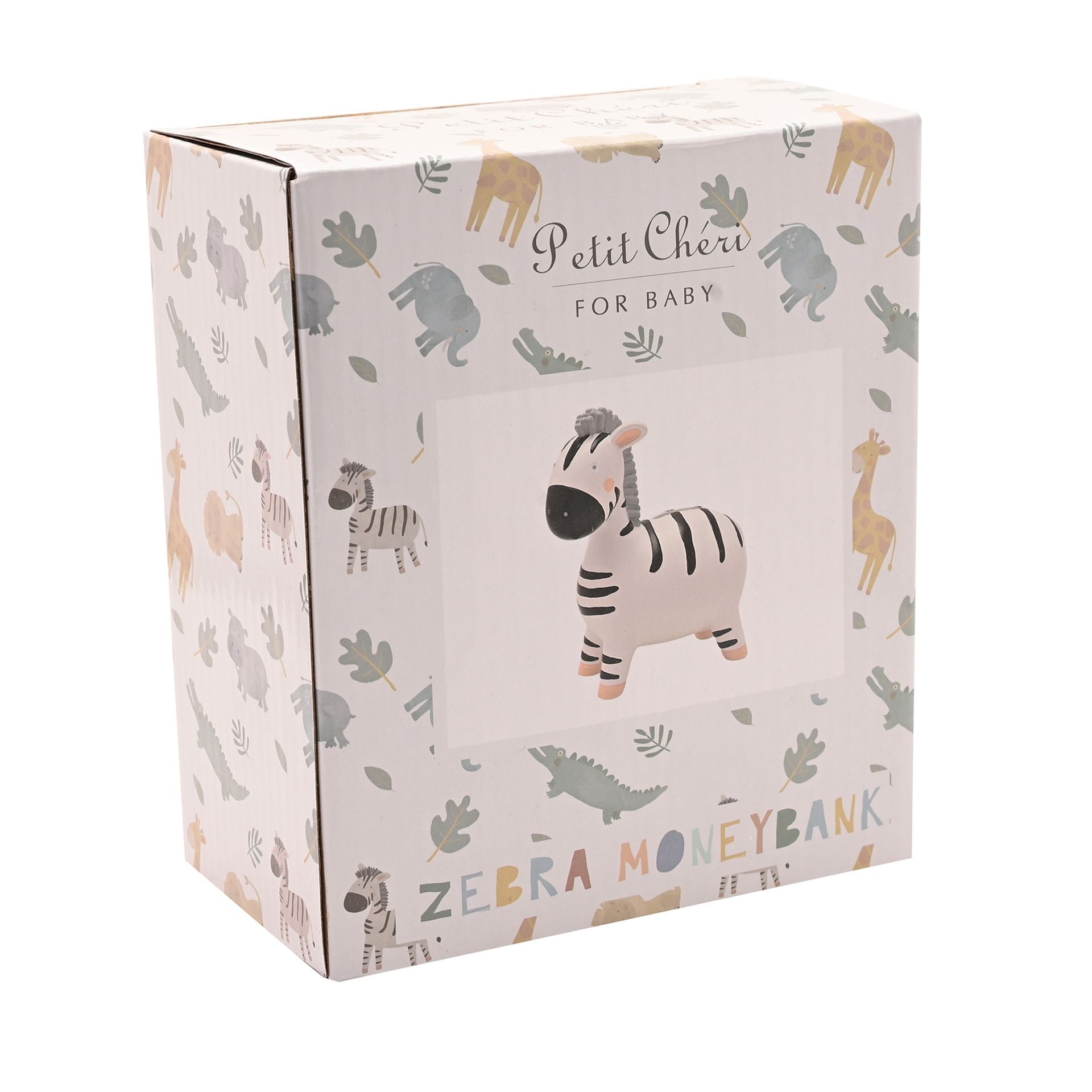 Petit Cheri Money Box - Zebra