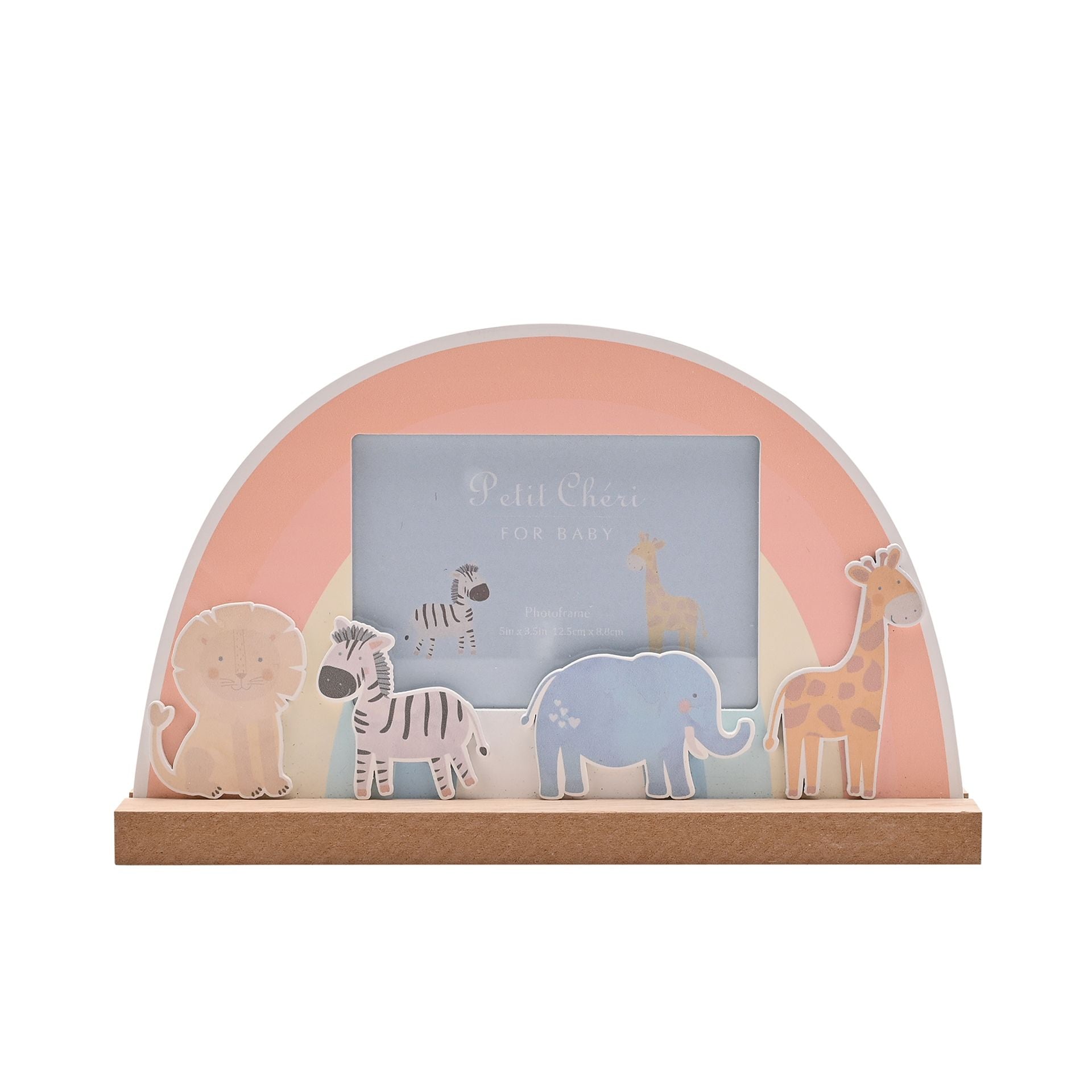 Petit Cheri Animal Rainbow Frame