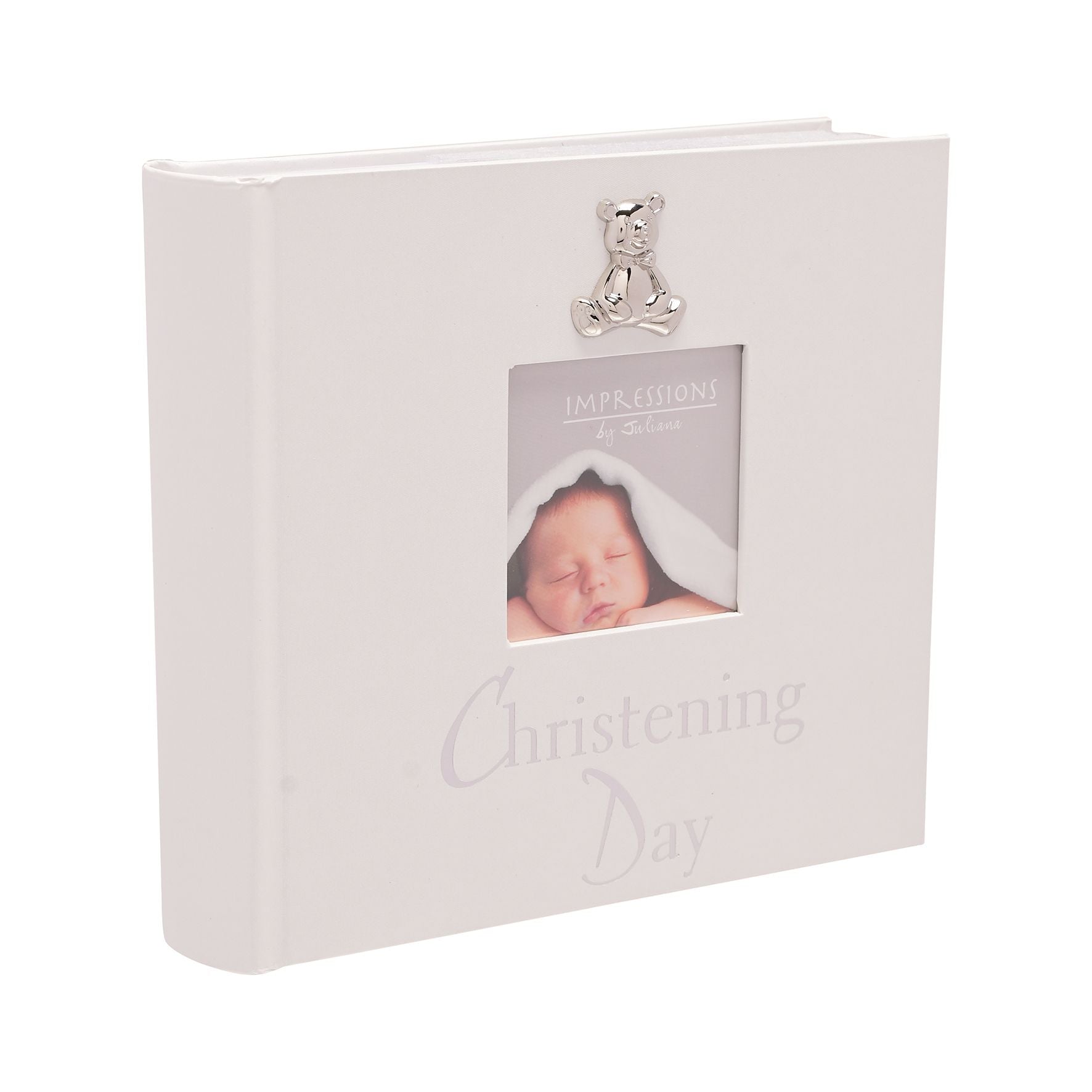 Christening Pearlised Photo Album 4" x 6"
