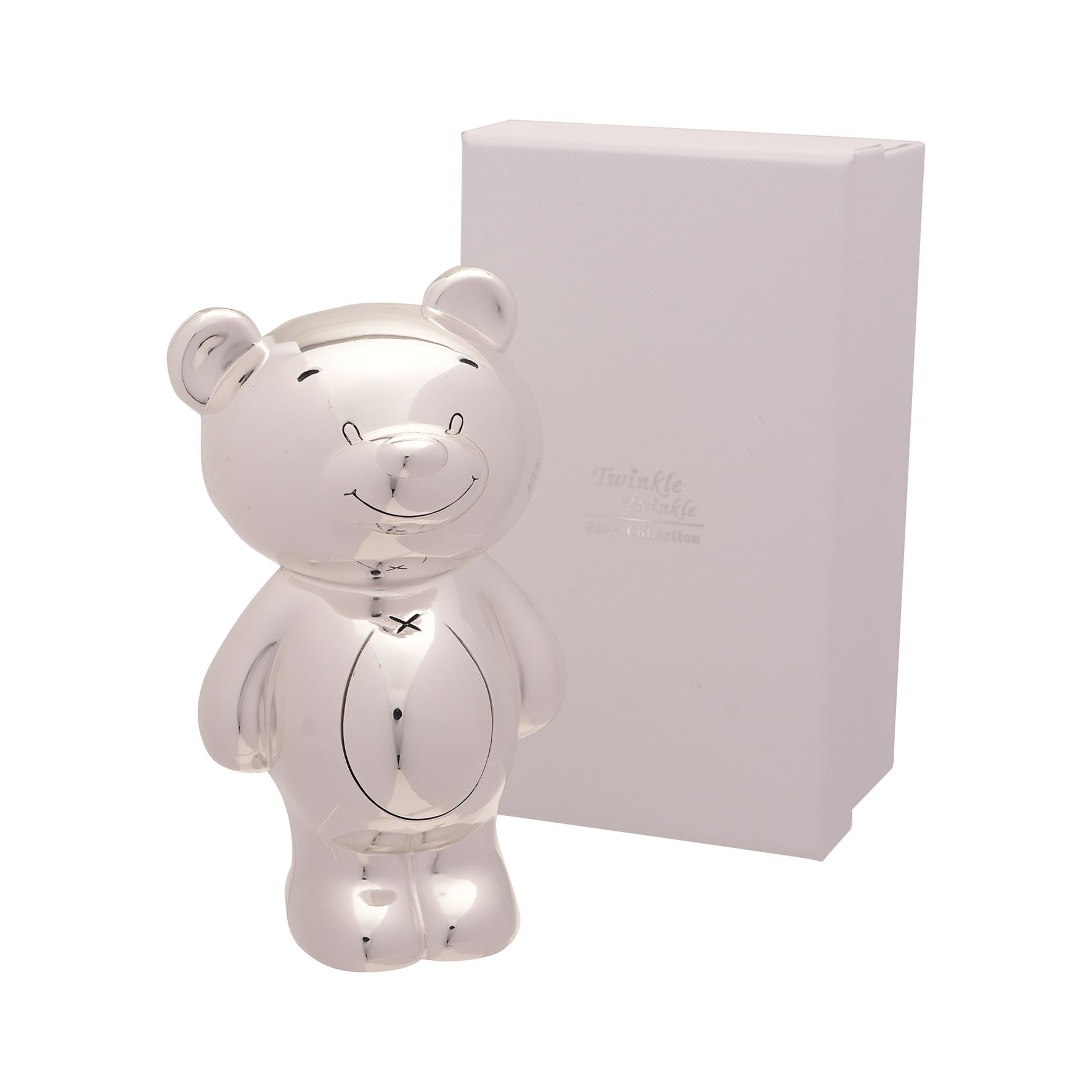Twinkle Twinkle S/P Baby Gift - Teddy Money Box G/Box & Bag