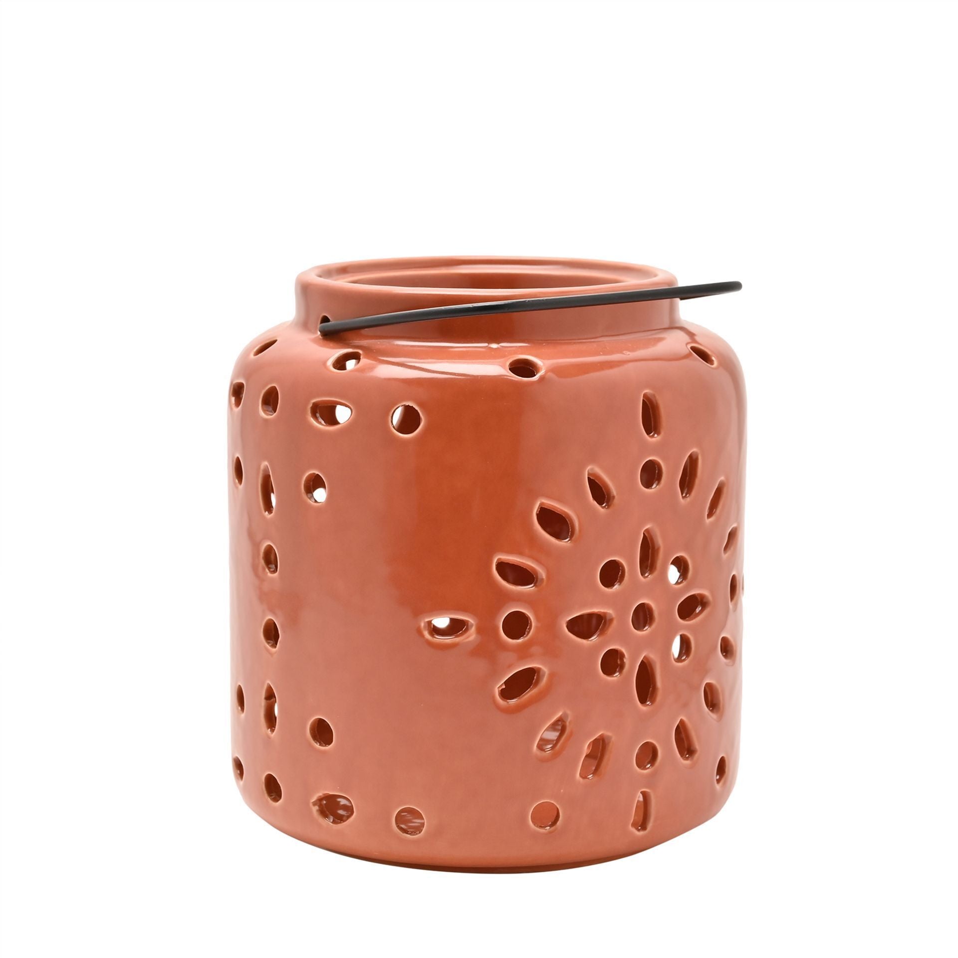 Country Living Ceramic Lantern - Terracotta