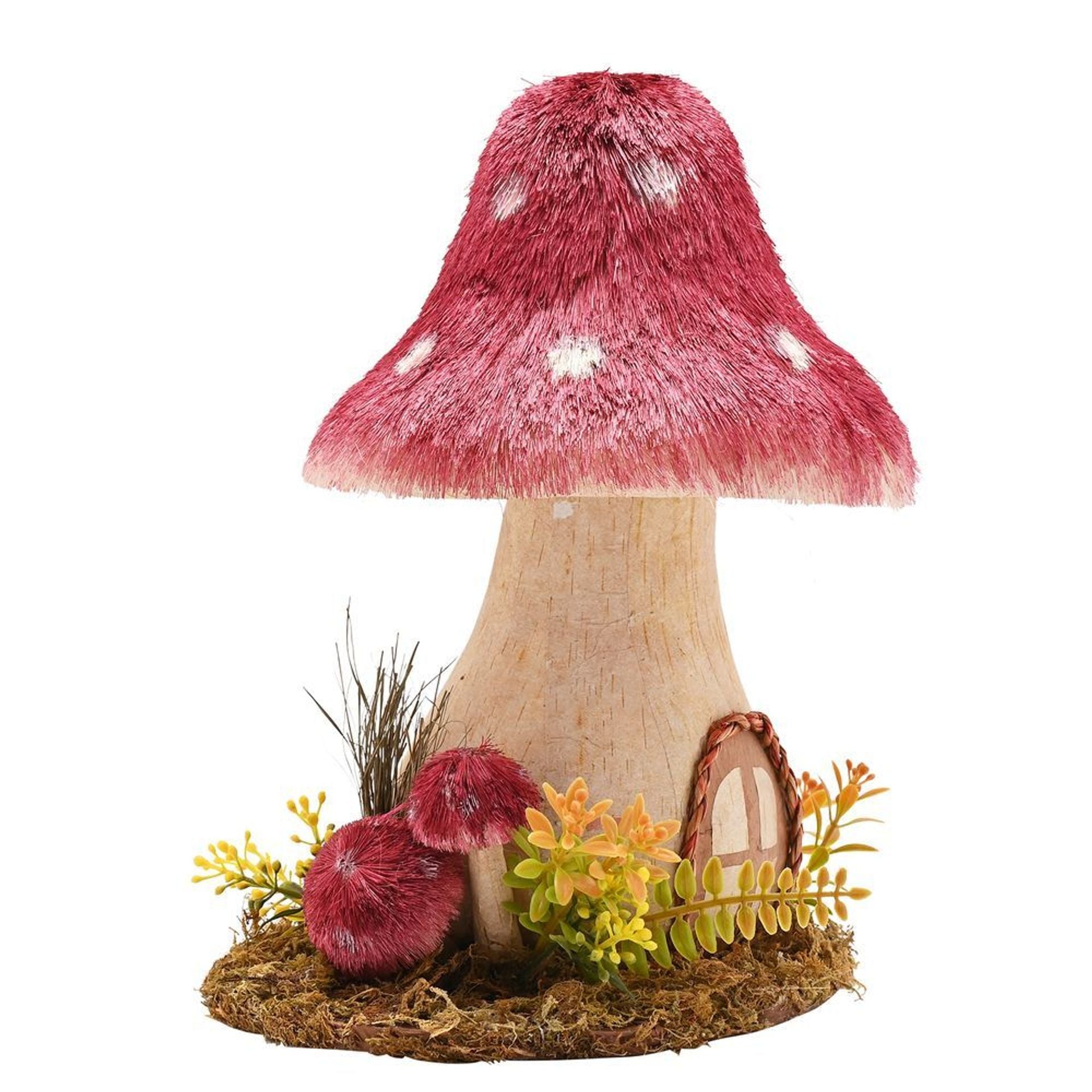 Country Living Natural Handmade Mushroom Ornament
