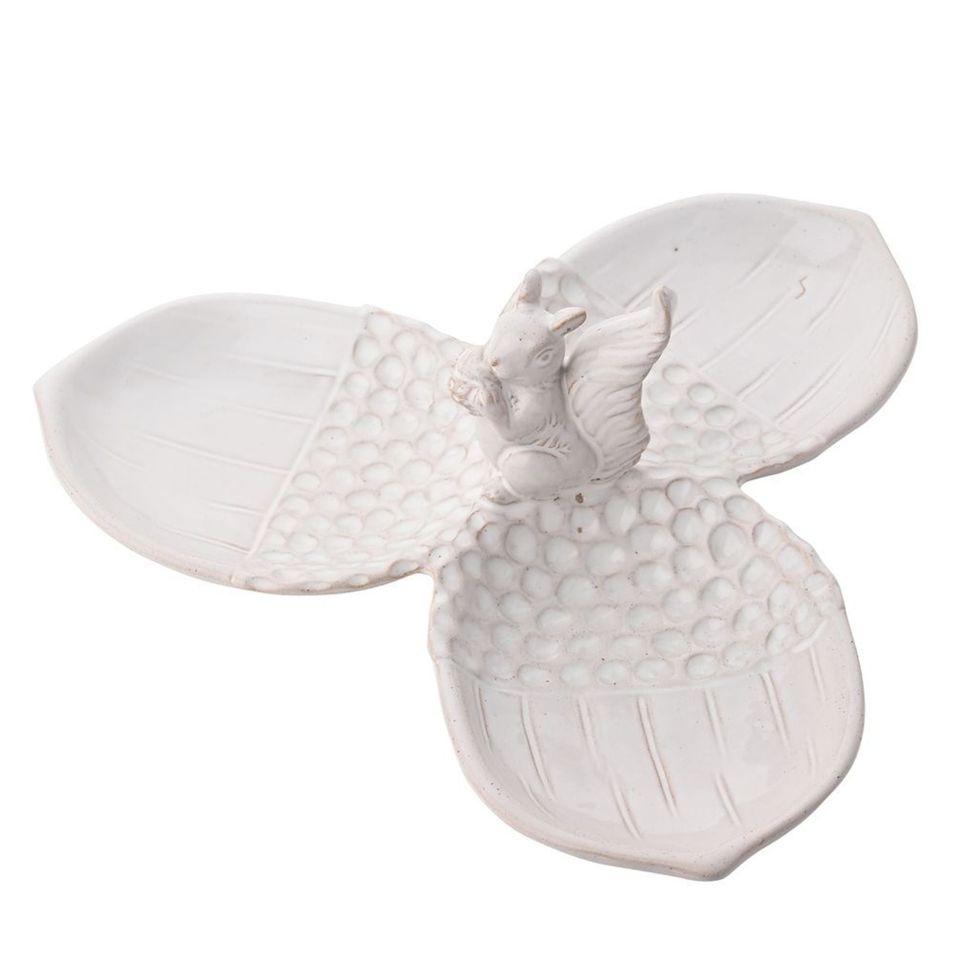 Country Living Squirrel & Acorn 3 Tray Serving Plate