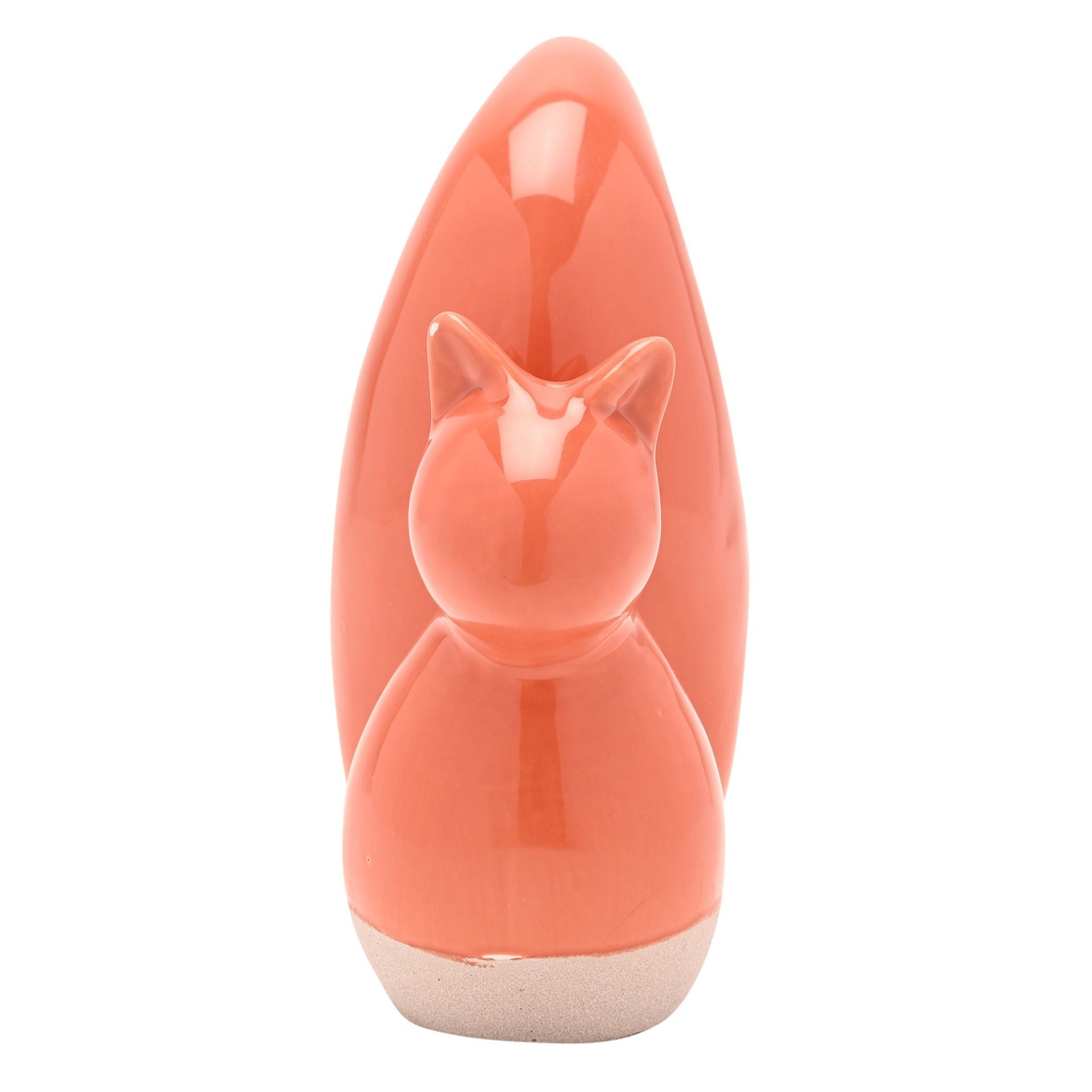 Country Living Orange Ceramic Squirrel - 15.5cm