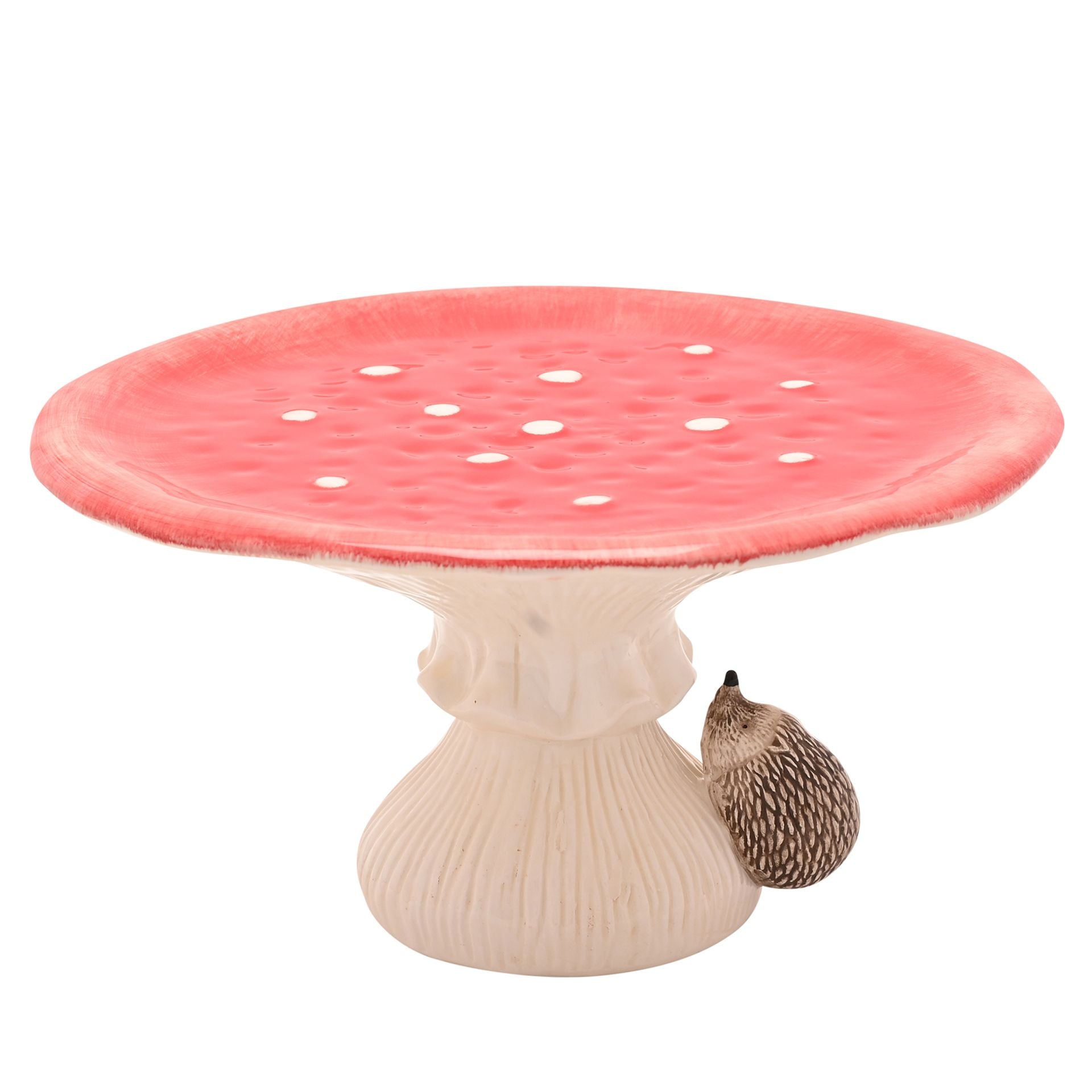 Country Living Toadstool & Hedgehog Cake Stand