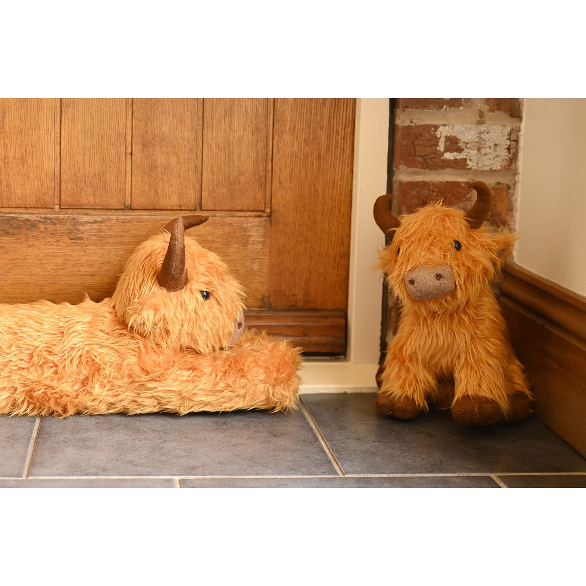 Country Living Highland Cow Draught Excluder