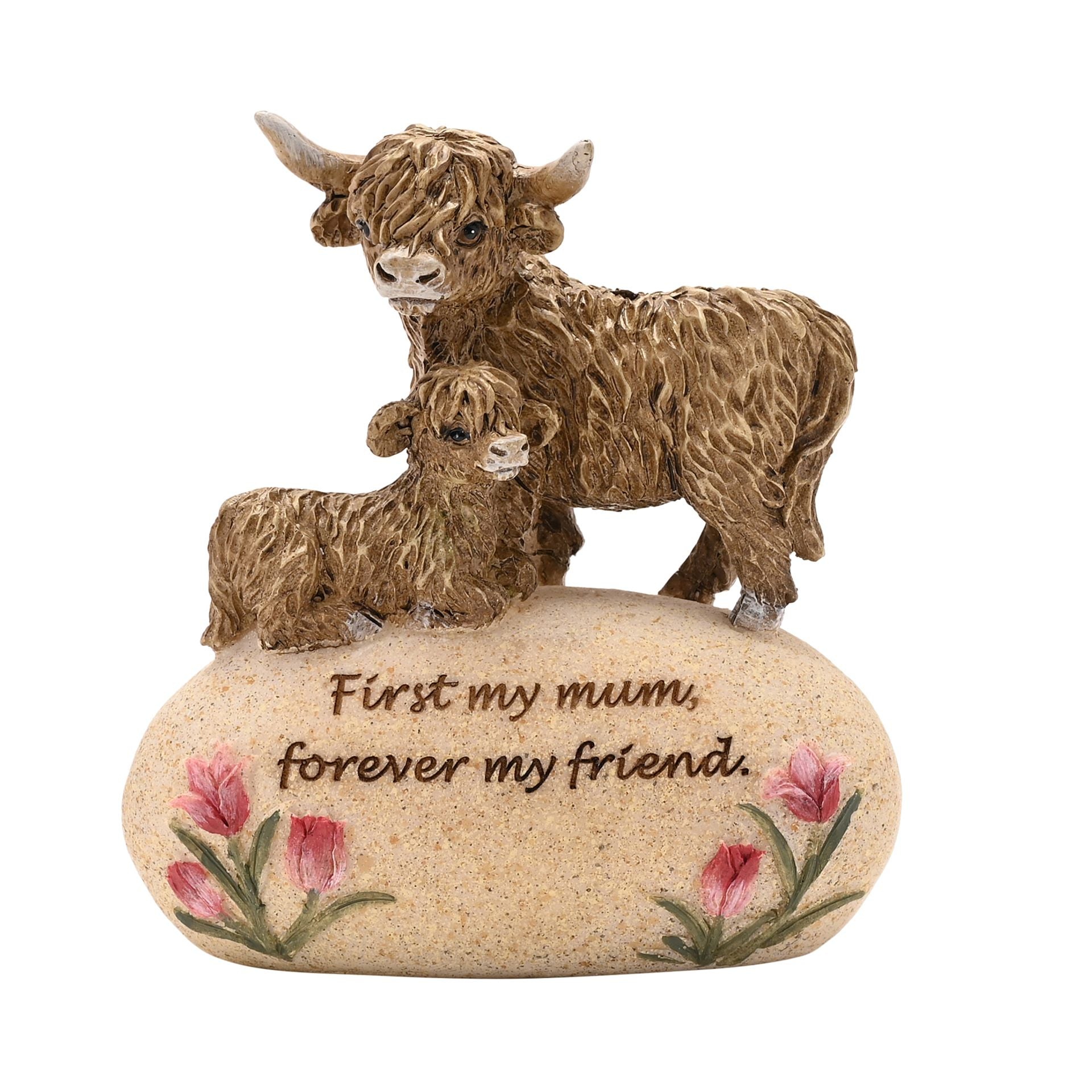 Country Living Highland Cow Mum and Baby