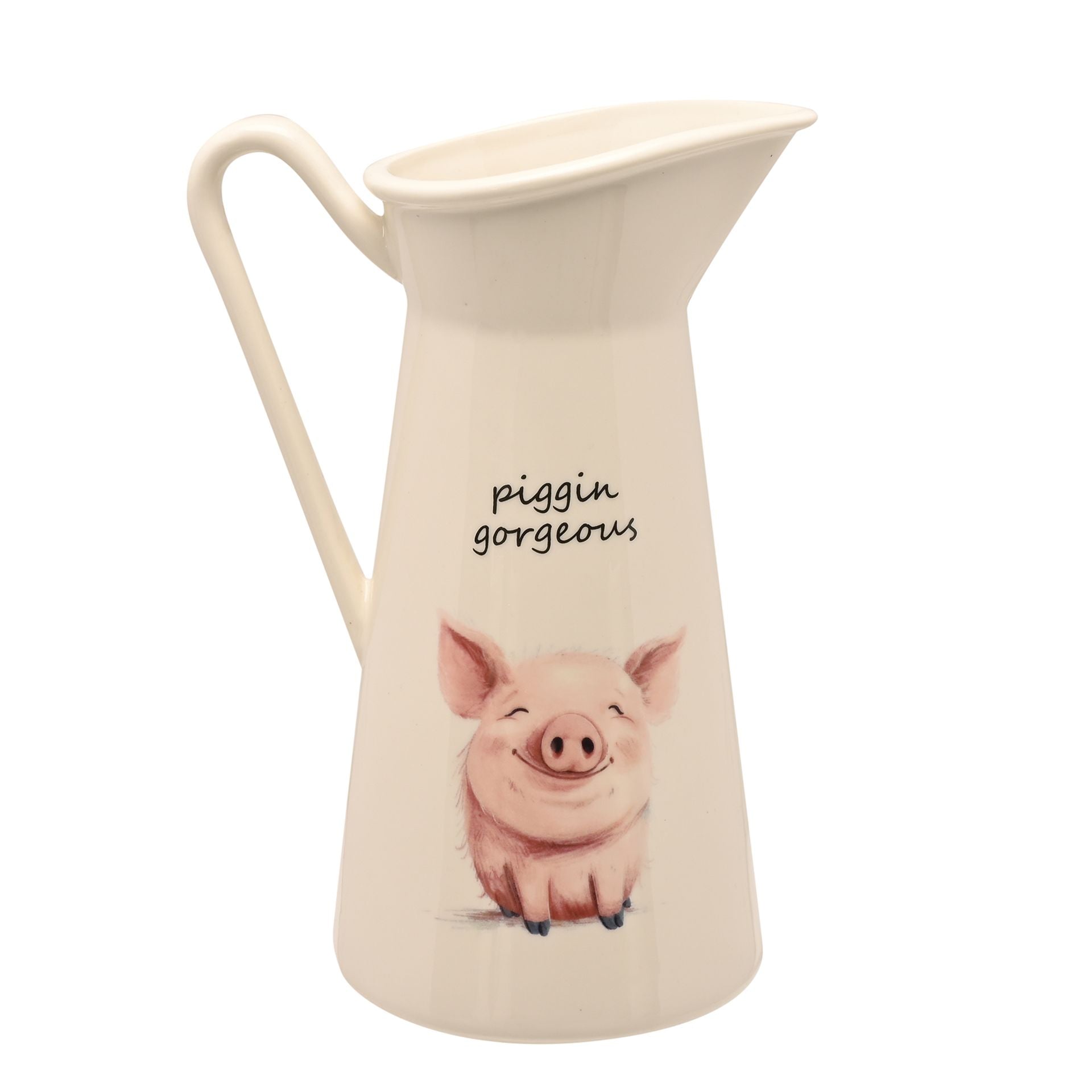 The Funny Farm Ceramic Vase - "Piggin Gorgeous"