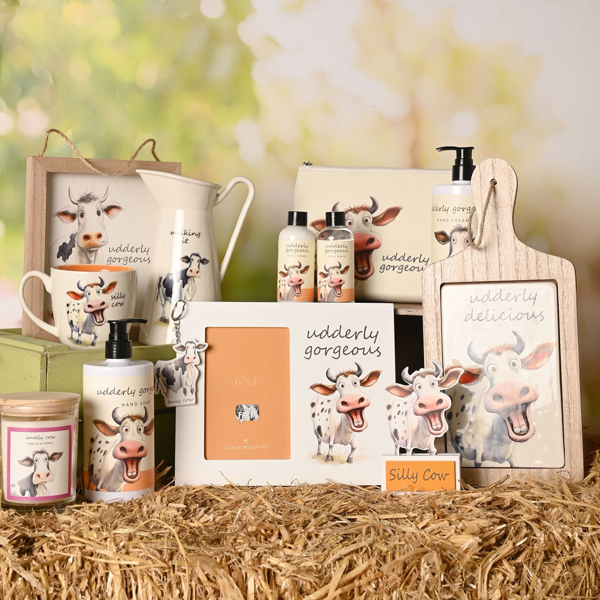 The Funny Farm Ceramic Vase - "Milking It"