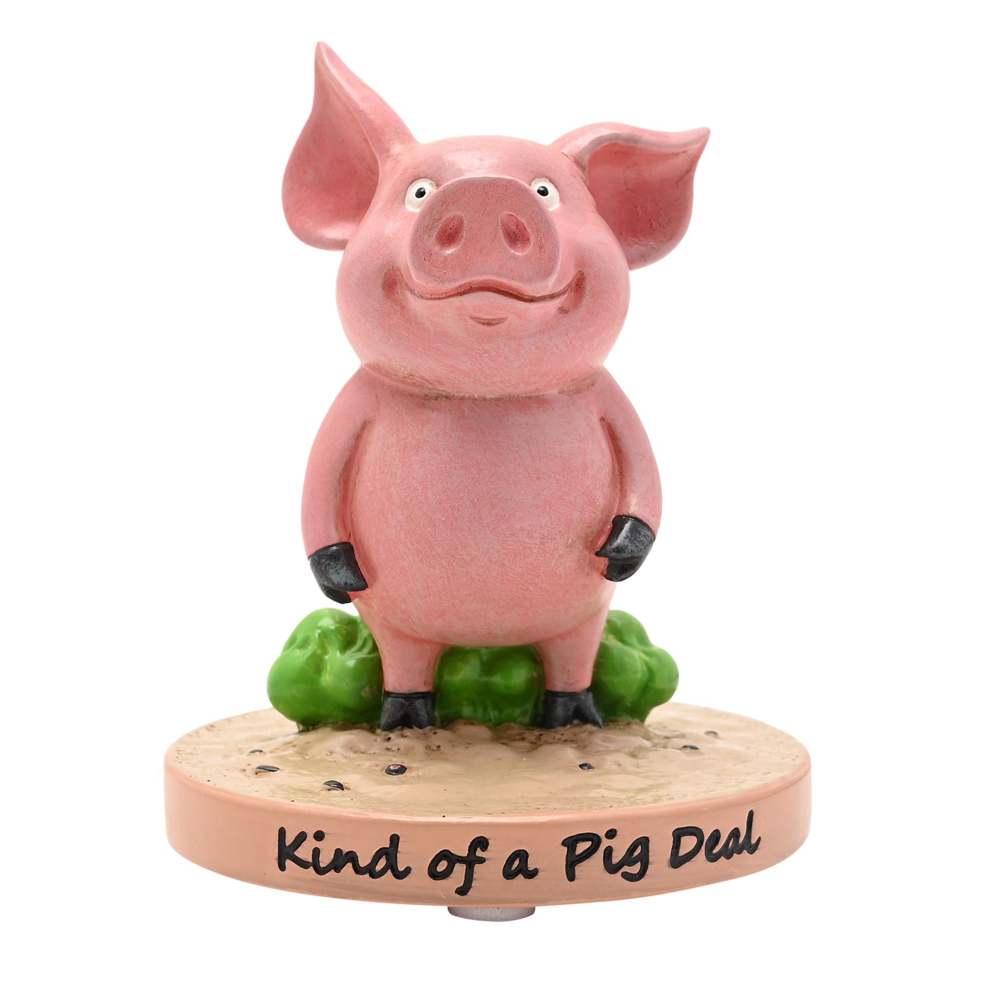The Funny Farm Pig Figurine "Kind of a Pig Deal"