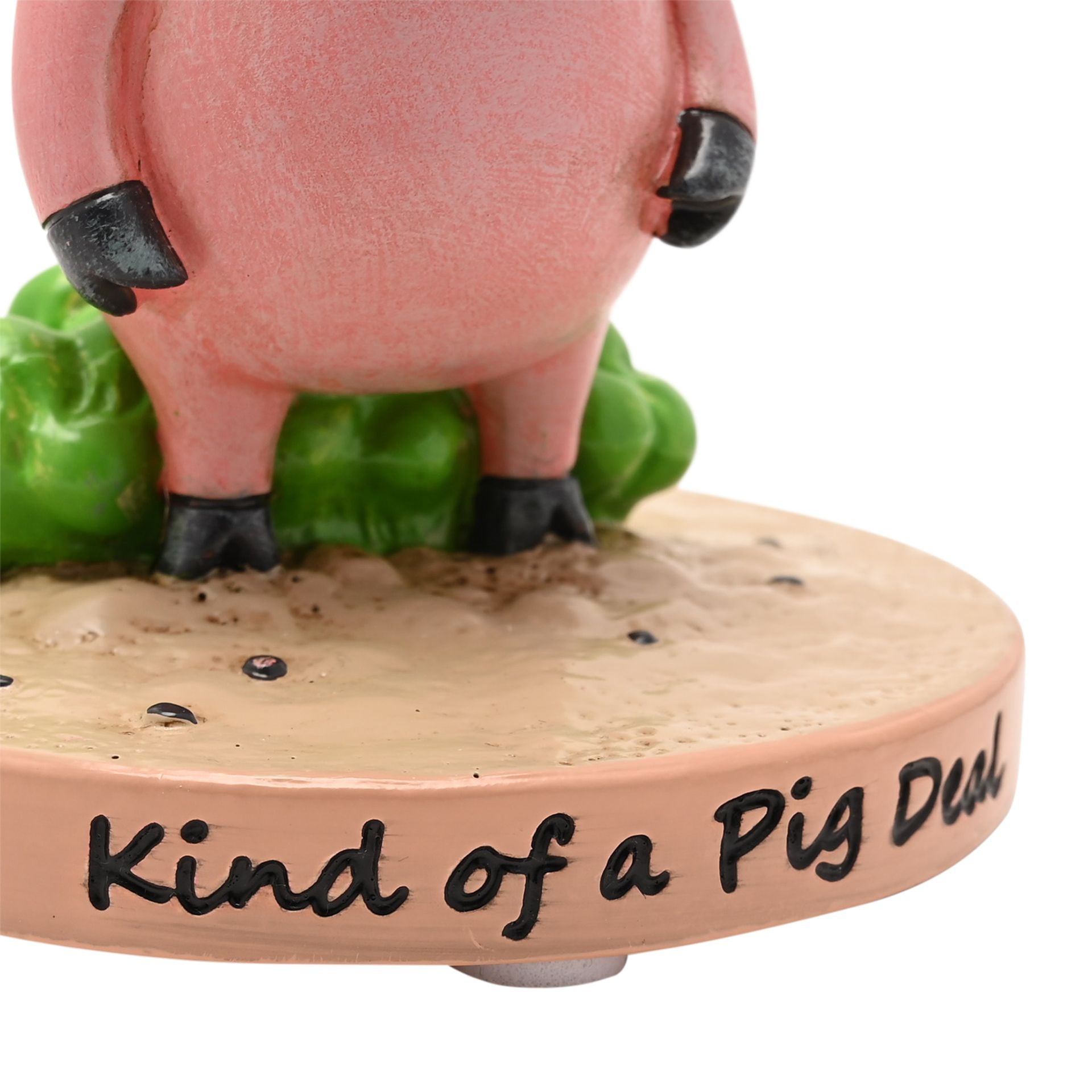 The Funny Farm Pig Figurine "Kind of a Pig Deal"