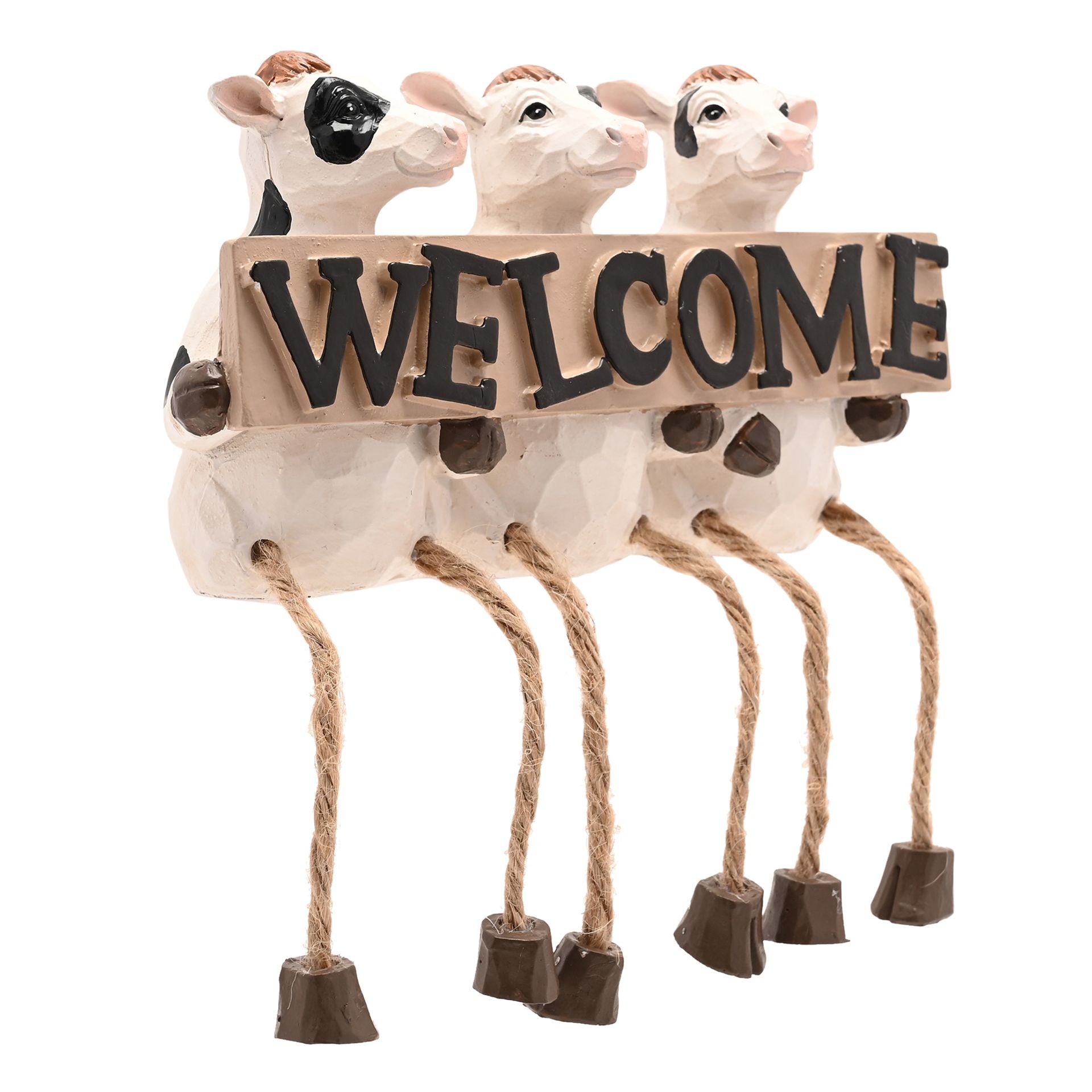 Country Living Resin Farm Animals "Welcome"