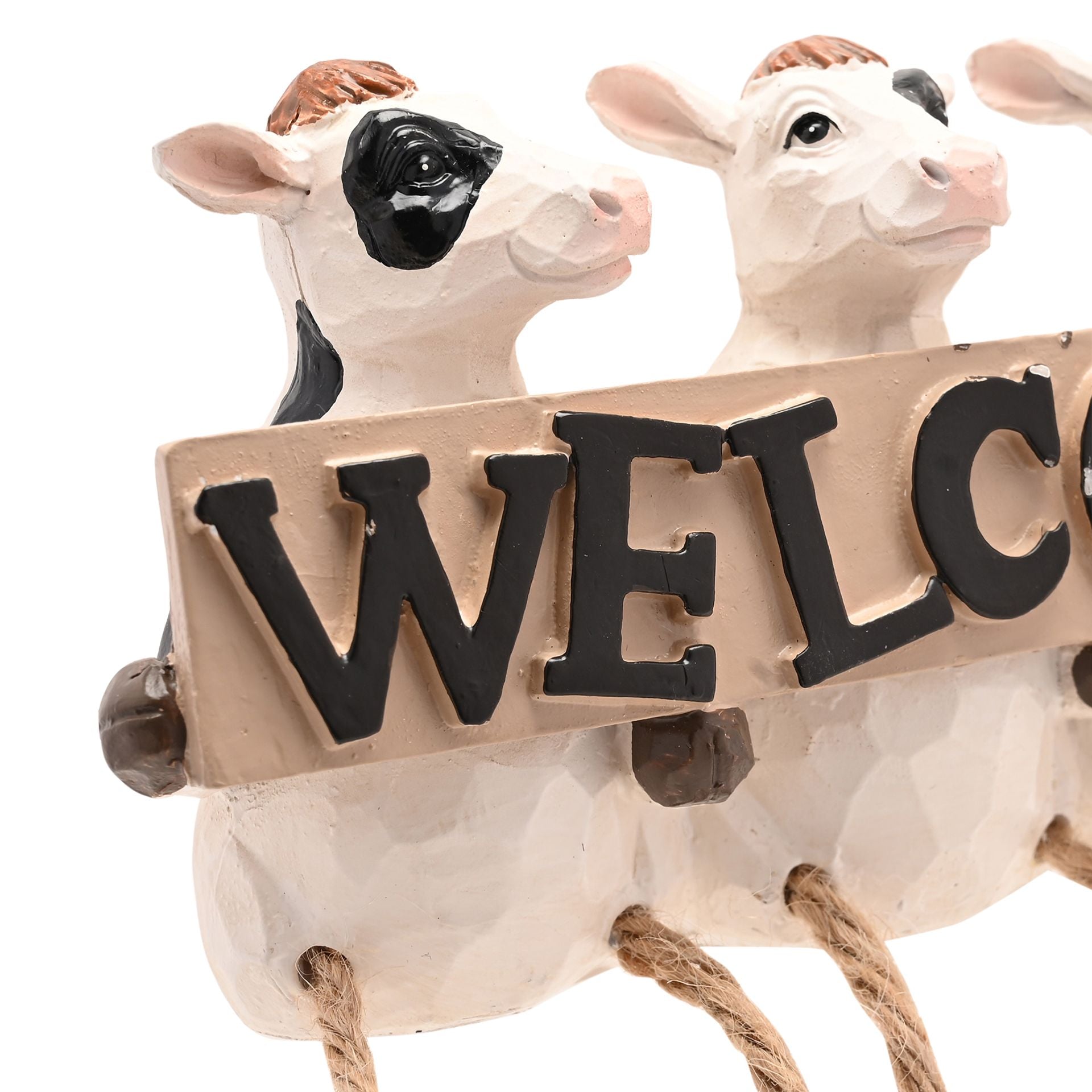 Country Living Resin Farm Animals "Welcome"
