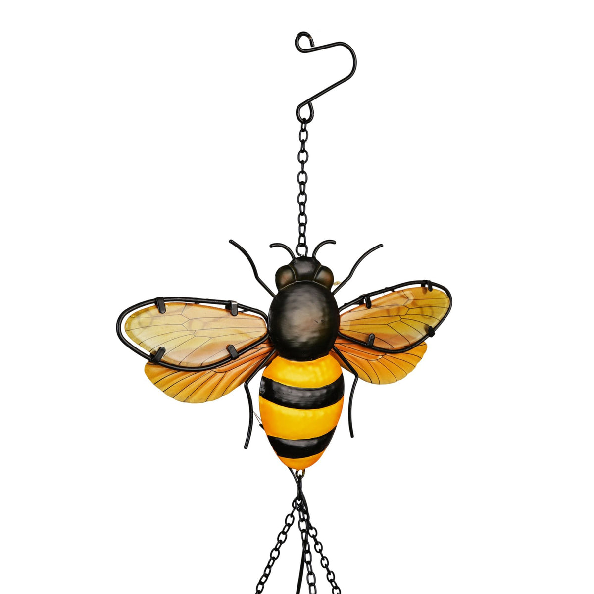 Country Living Solar Windchime - Bee 92cm