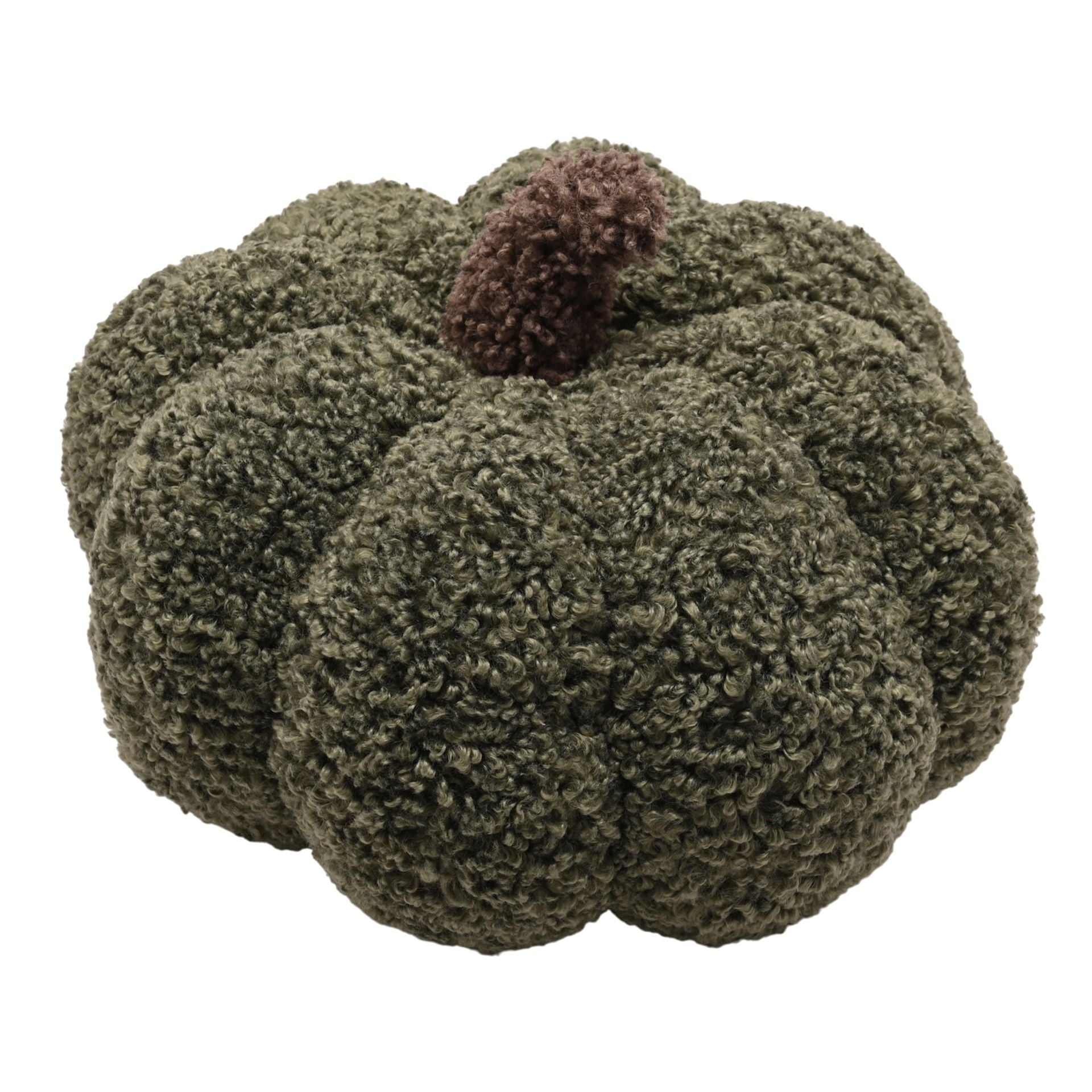 Country Living Pumpkin Cushion - Green