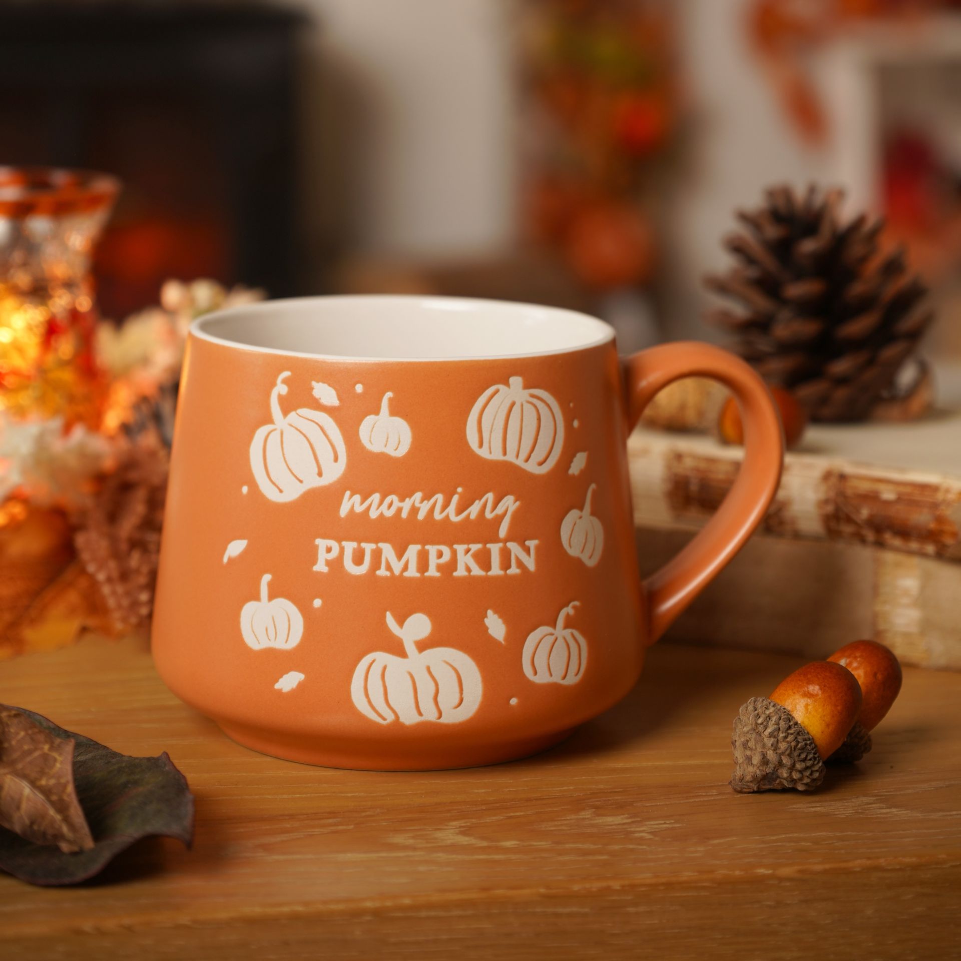 Country Living 'Morning Pumpkin' Mug