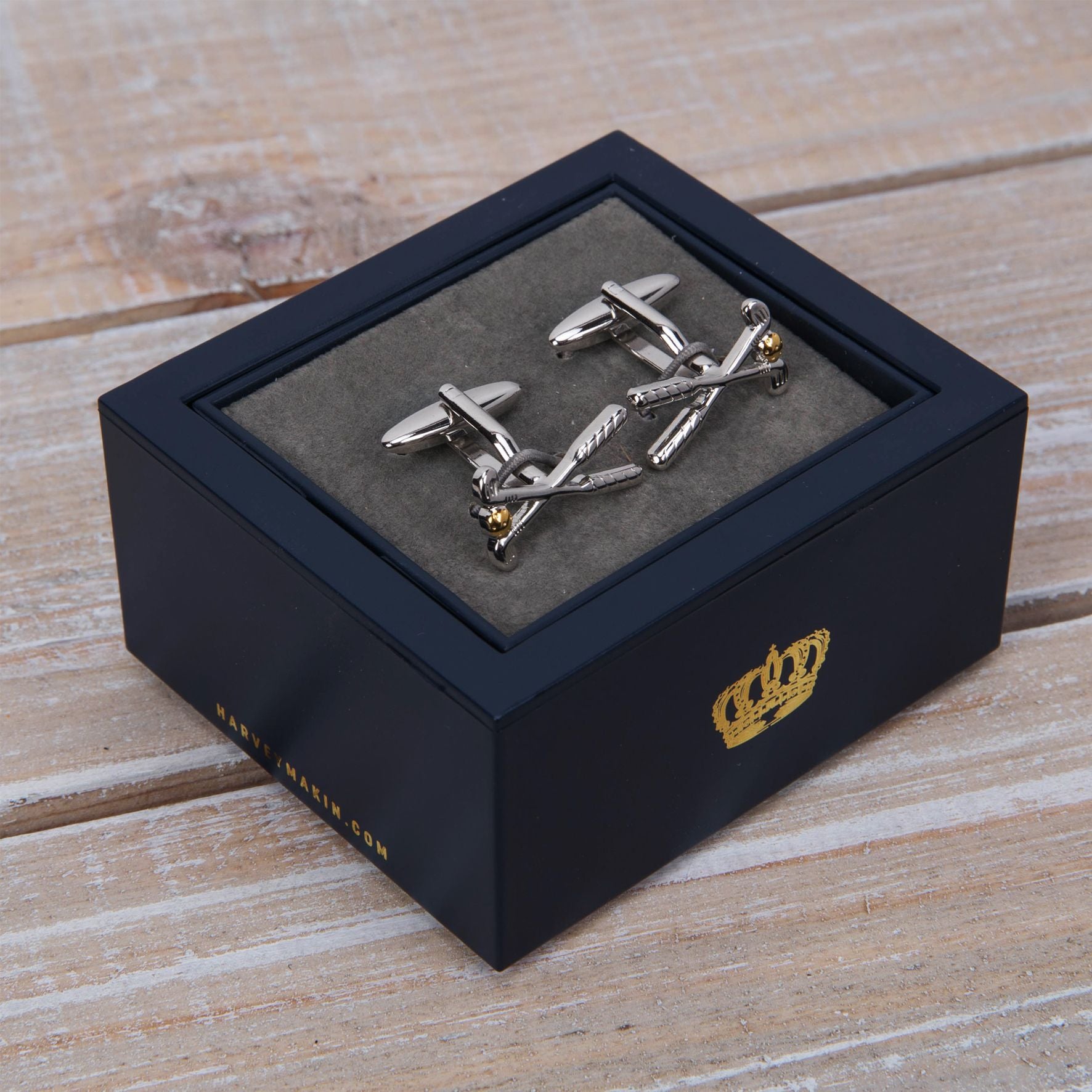 Pair of Cufflinks - Golf Clubs