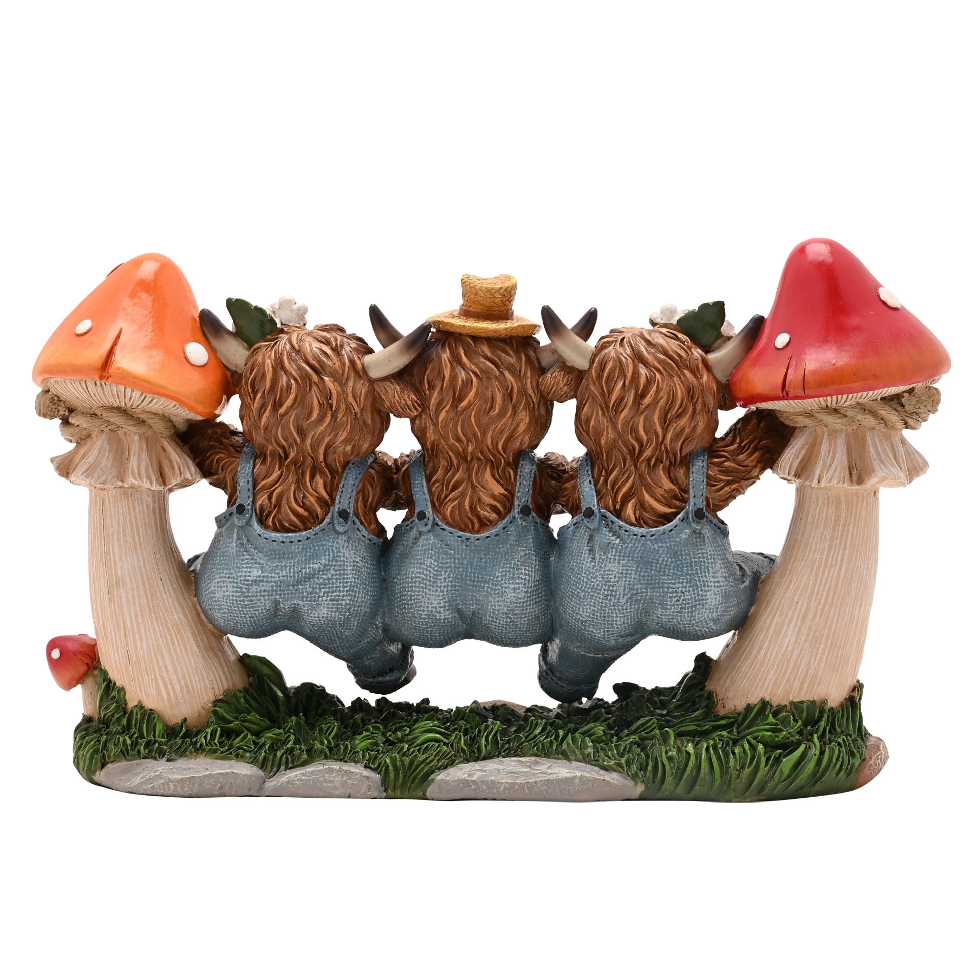 Country Living Highland Cow Trio