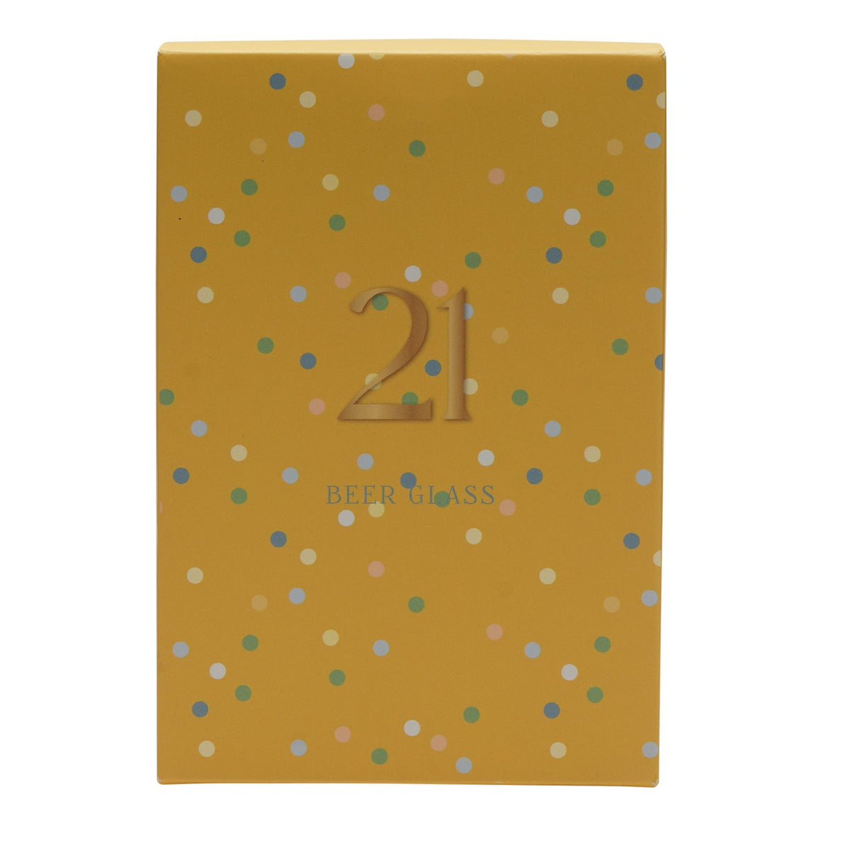 Confetti Beer Glass - 21