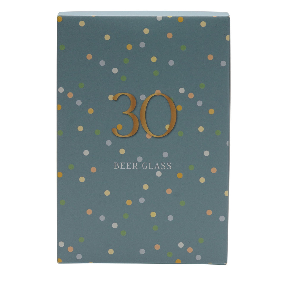 Confetti Beer Glass - 30