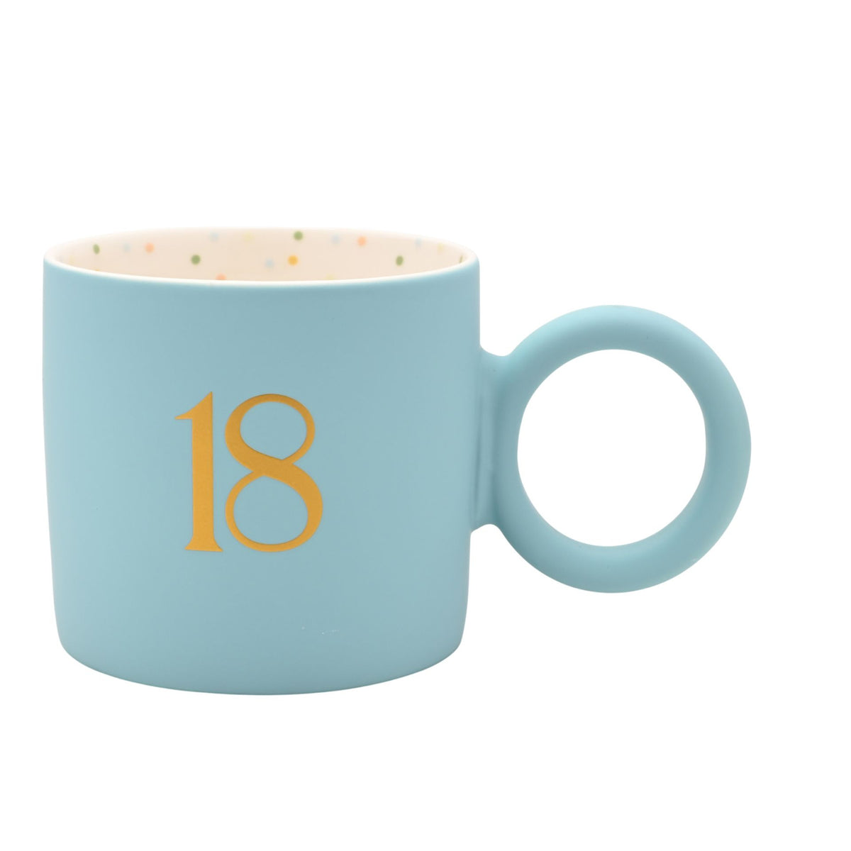 Confetti Mug Blue - 18