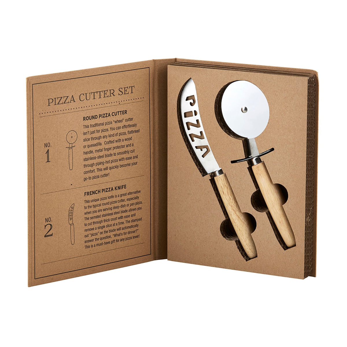 Santa Barbara Pizza Cutter Gift Set