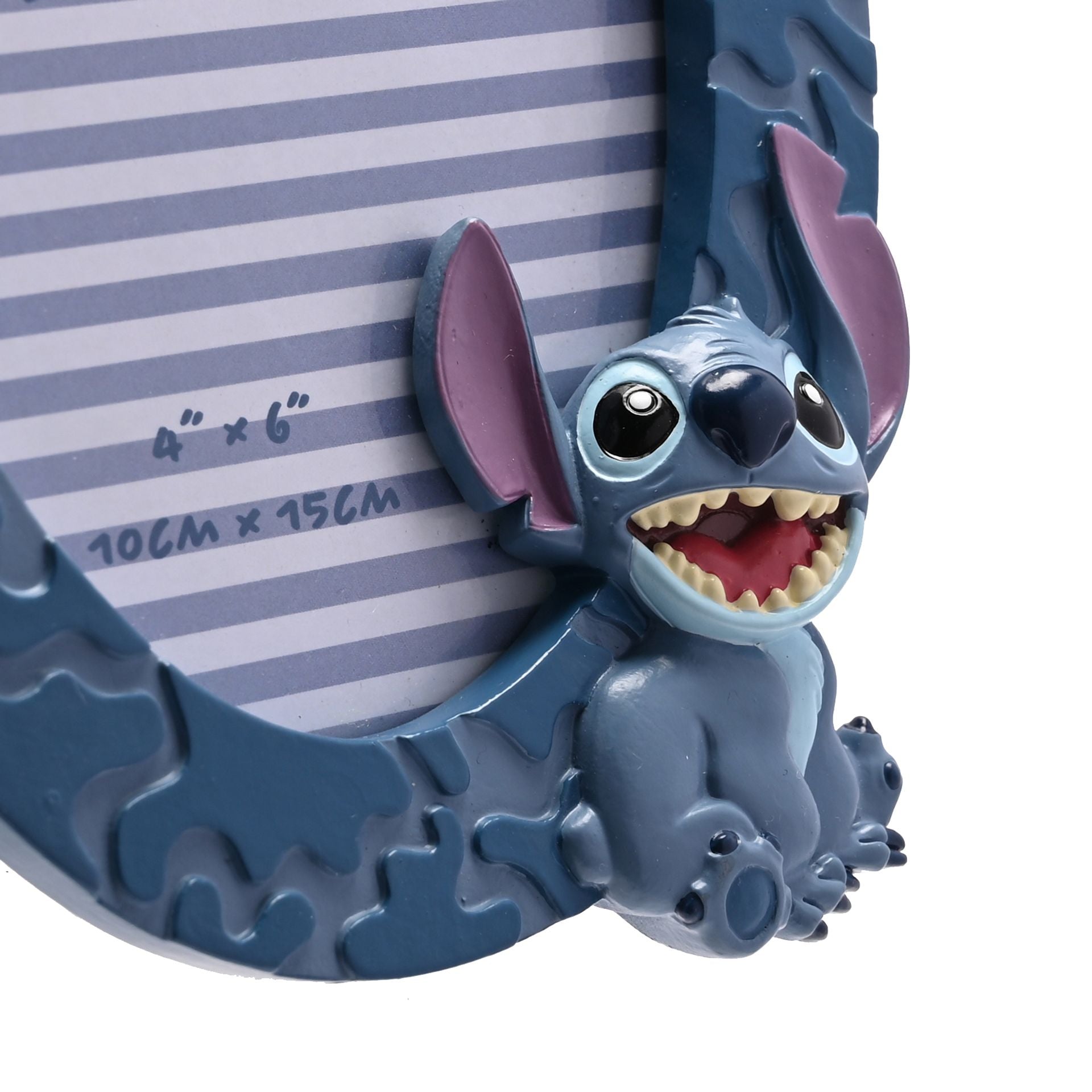 Disney Icon Stitch Resin Photo Frame 4" x 6"