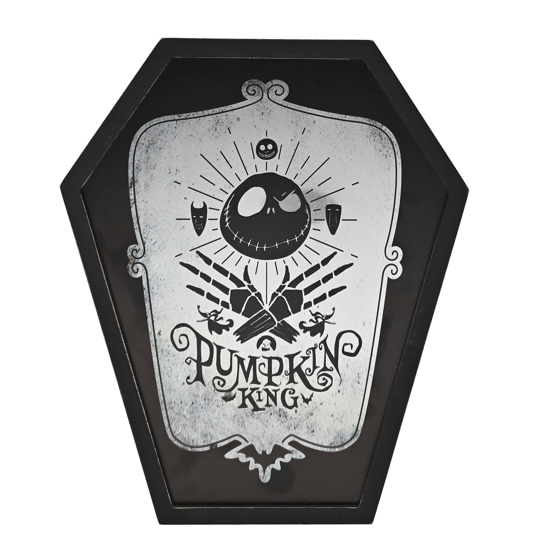 Disney Nightmare Before Christmas Mirrored Plaque - Pumpkin King