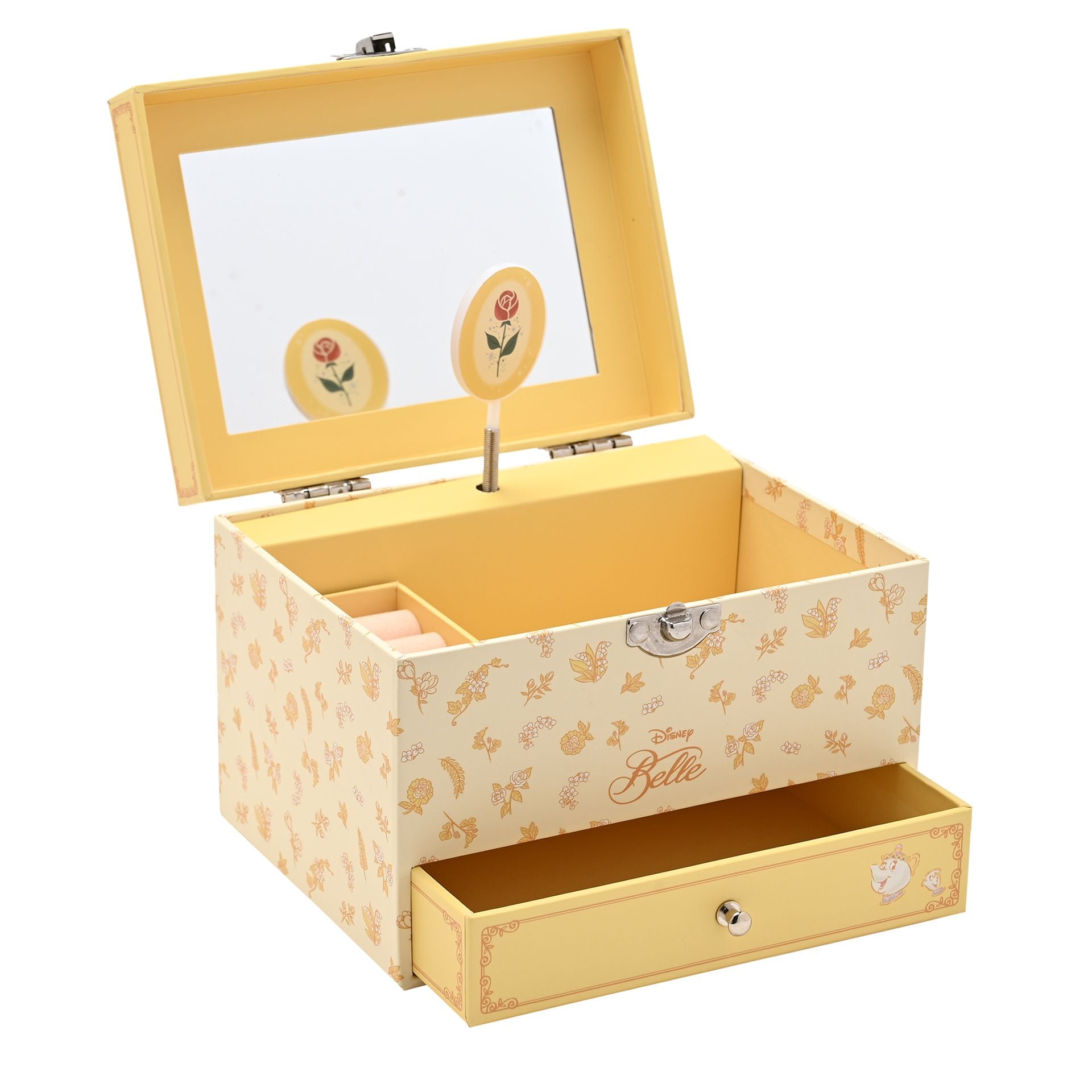 Disney Pastel Princess Musical Jewellery Box - Belle
