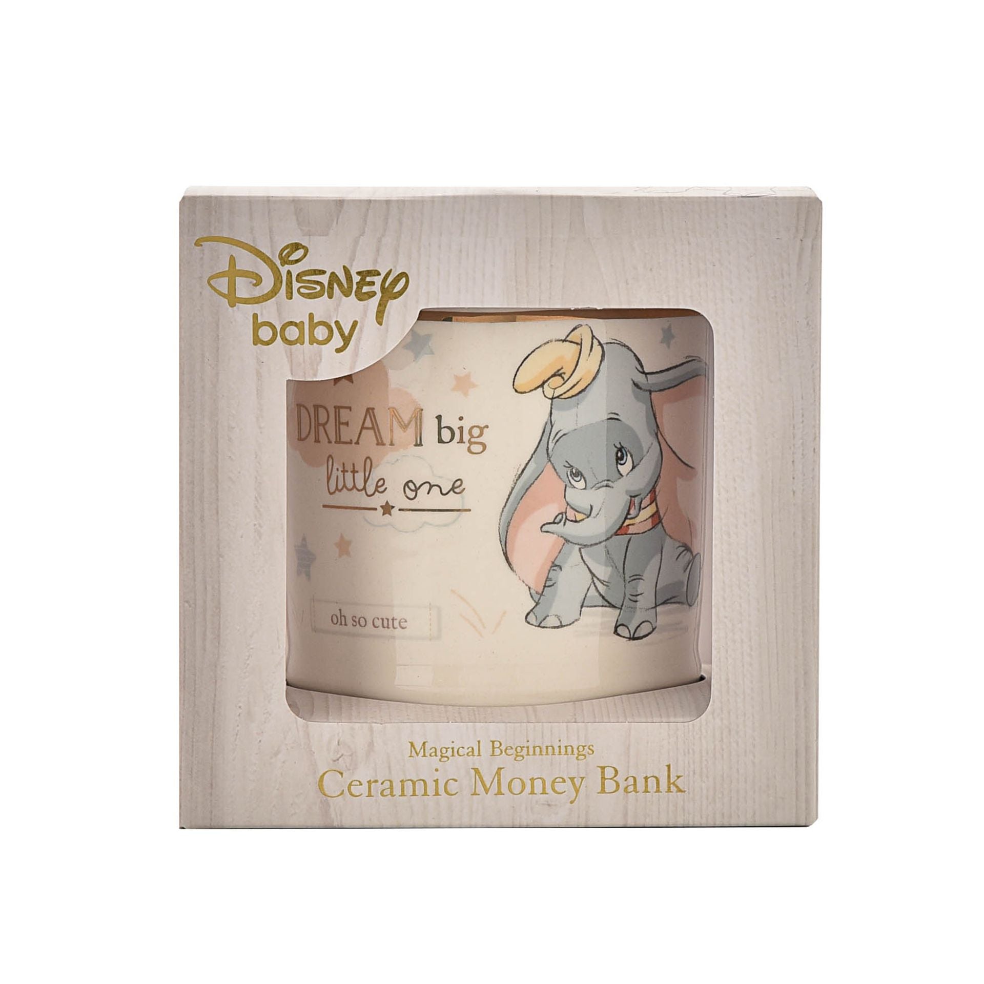 Disney Magical Moments Ceramic Money Box - Dumbo