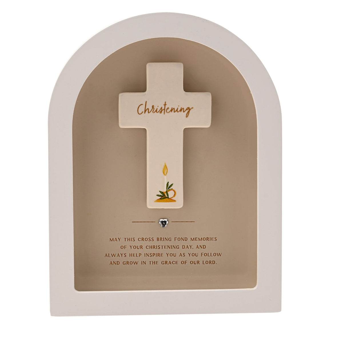 Faith & Hope Framed Plaque - Christening