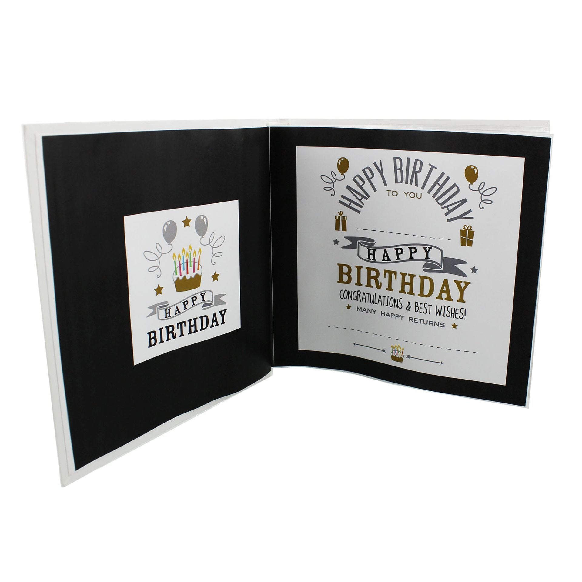Milestones Birthday Boy Photo Album 4"x6" - 50th